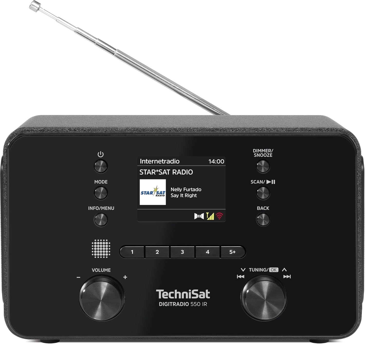 Technisat DIGITRADIO 550 IR - Radio Internet Stereo, Nero - immagine 7