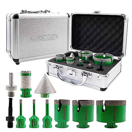 Kurstol Set Punte Diamantate per Trapano M14