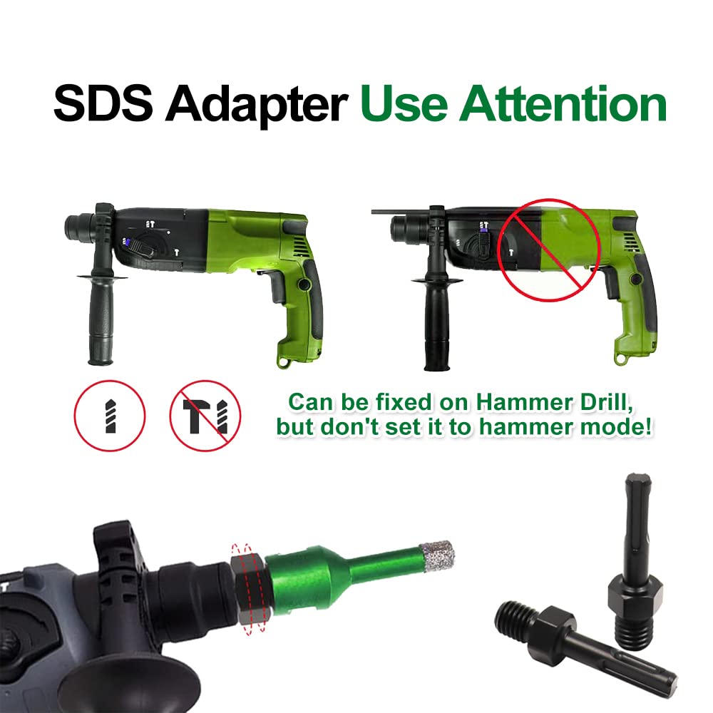 Kurstol Set Punte Diamantate per Trapano M14 - immagine 7