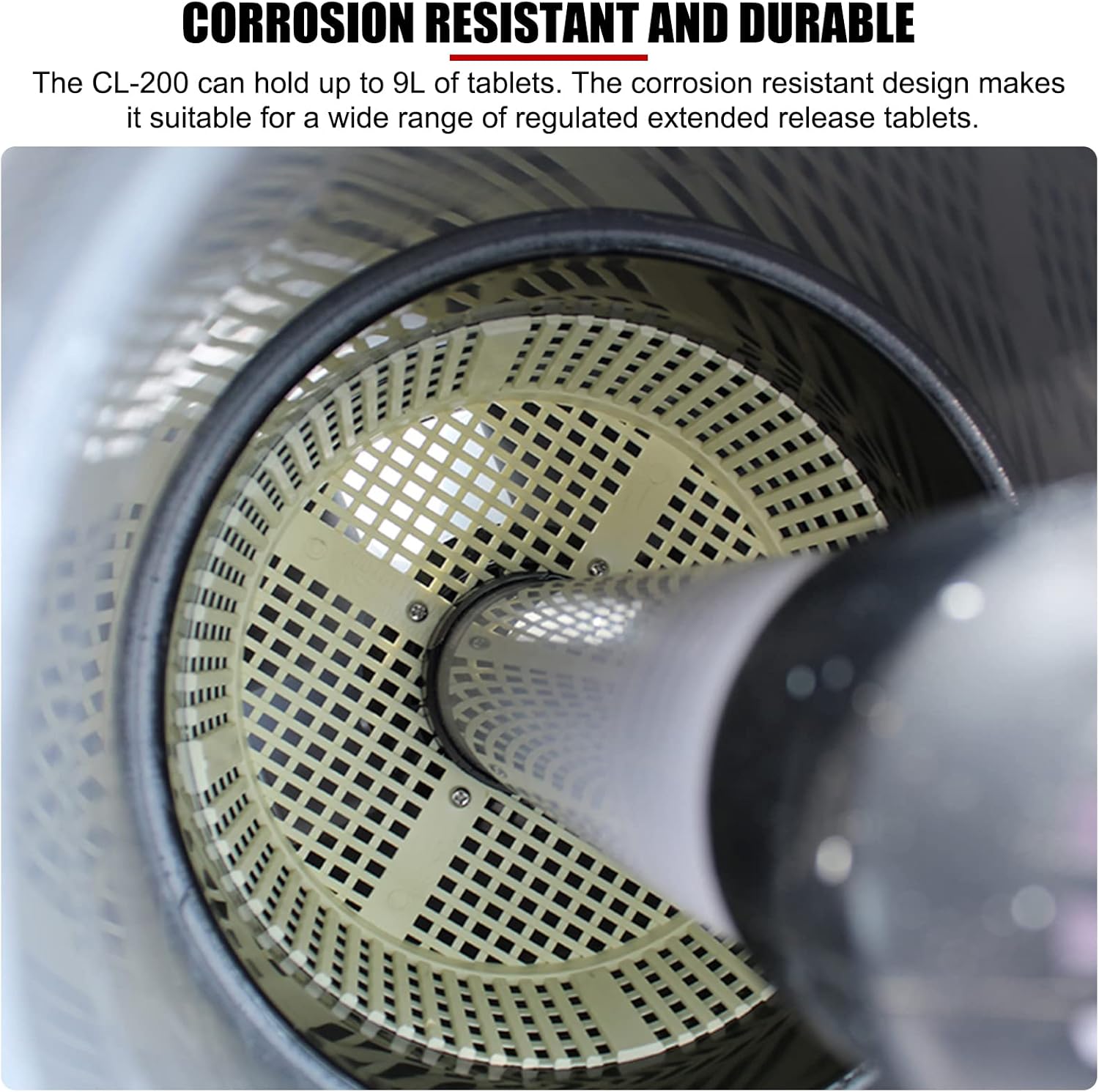 Alimentatore Automatico di Cloro CL-200 per Piscina - immagine 5