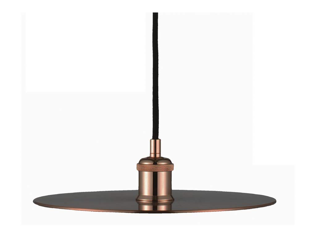 Lampada a Sospensione Vintage con Finitura Rame