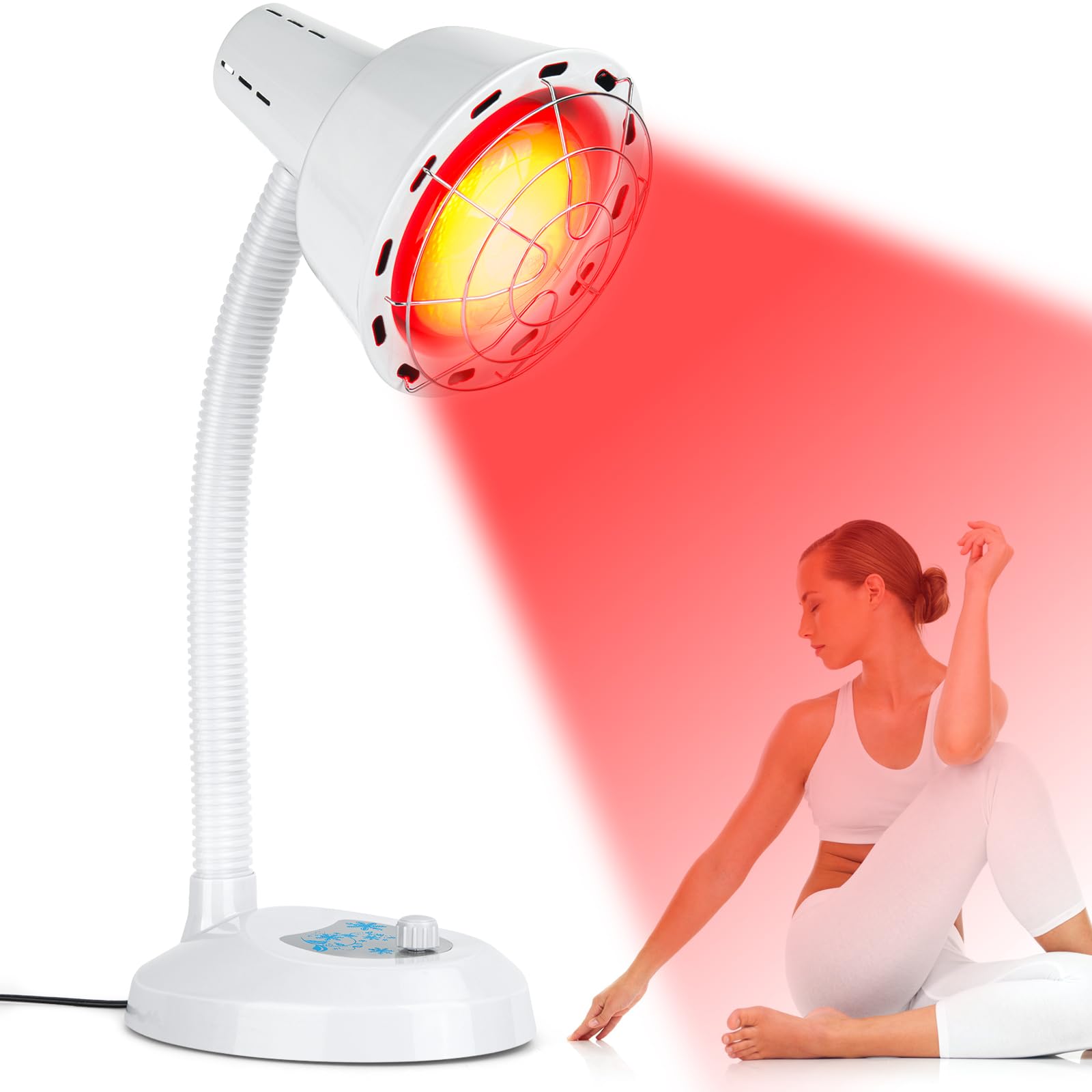 Hogpoe Lampada Terapeutica a Raggi Infrarossi 275W