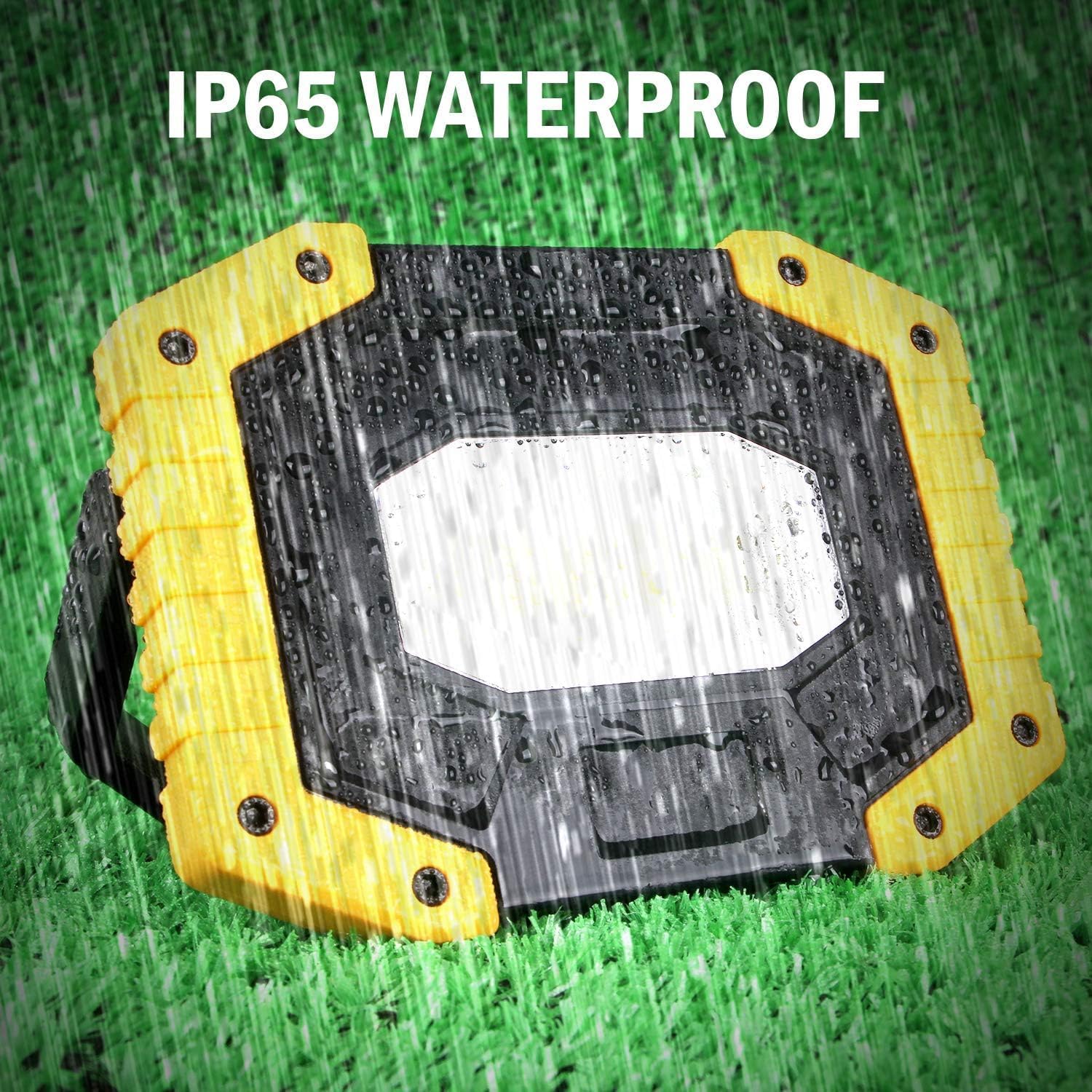 T-SUN Faretto LED Ricaricabile Portatile 30W 2000LM - immagine 3