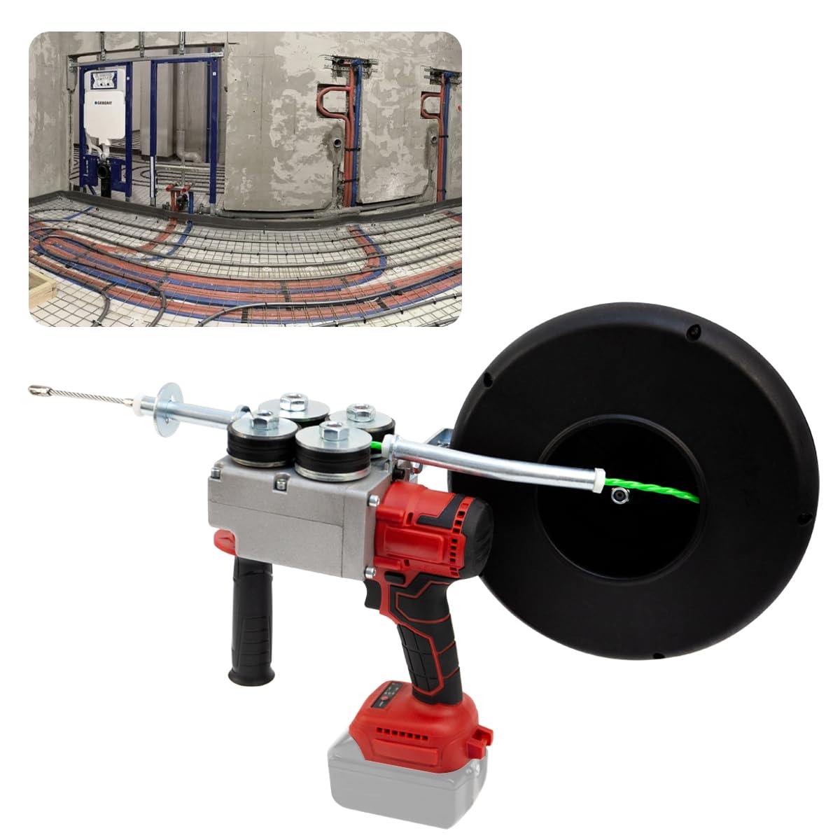 Estrattore Cavi Elettrici Senza Fili 50M