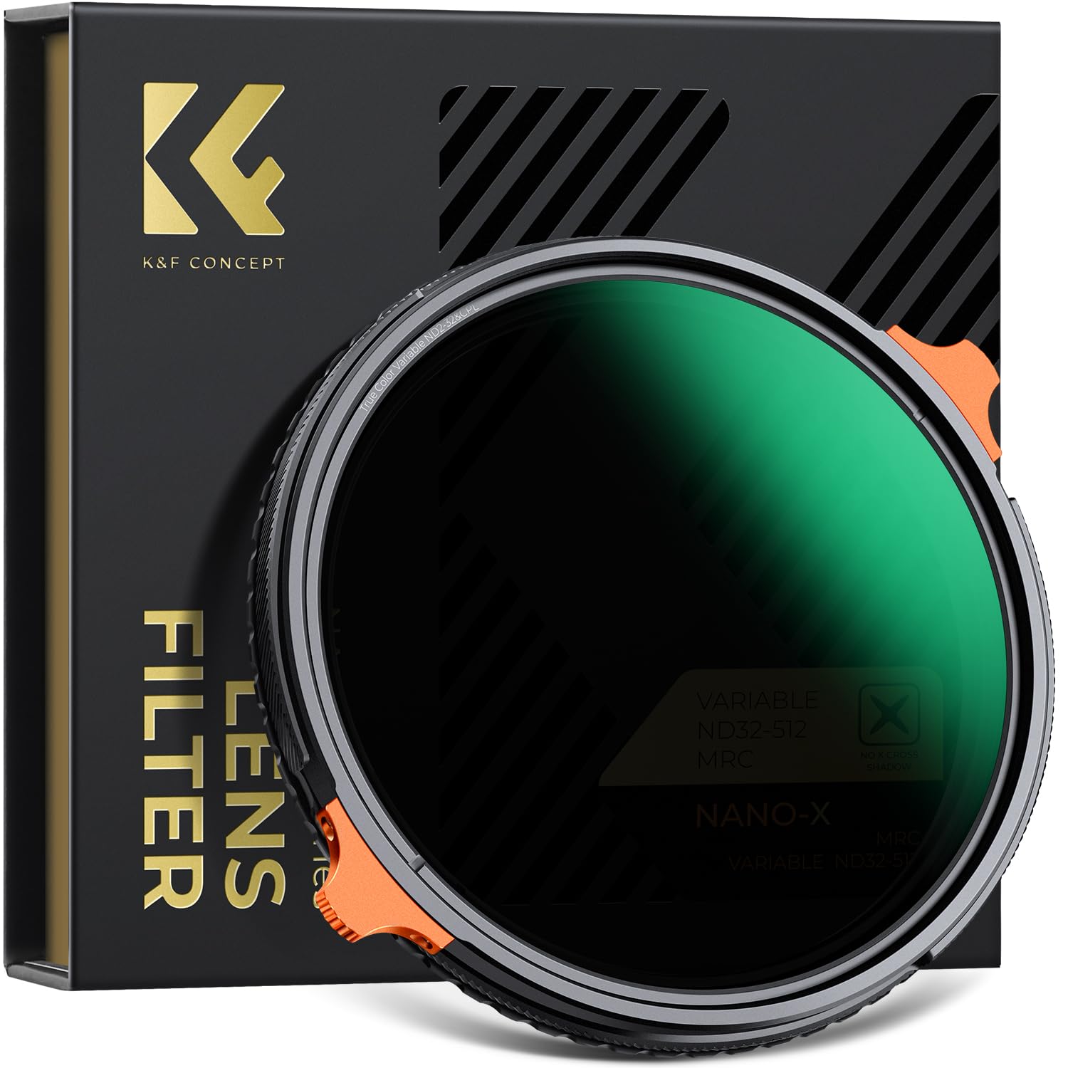 K&f Concept Nano-Xcel 95mm Filtro ND2-32 & CPL 2 in 1