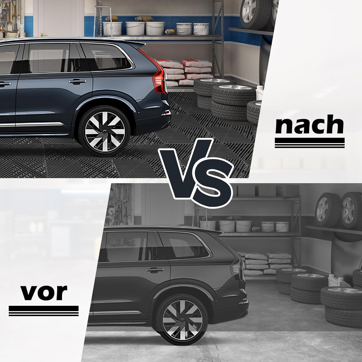 bimiti 20 ripiani in PVC da 40 x 40 cm - immagine 5