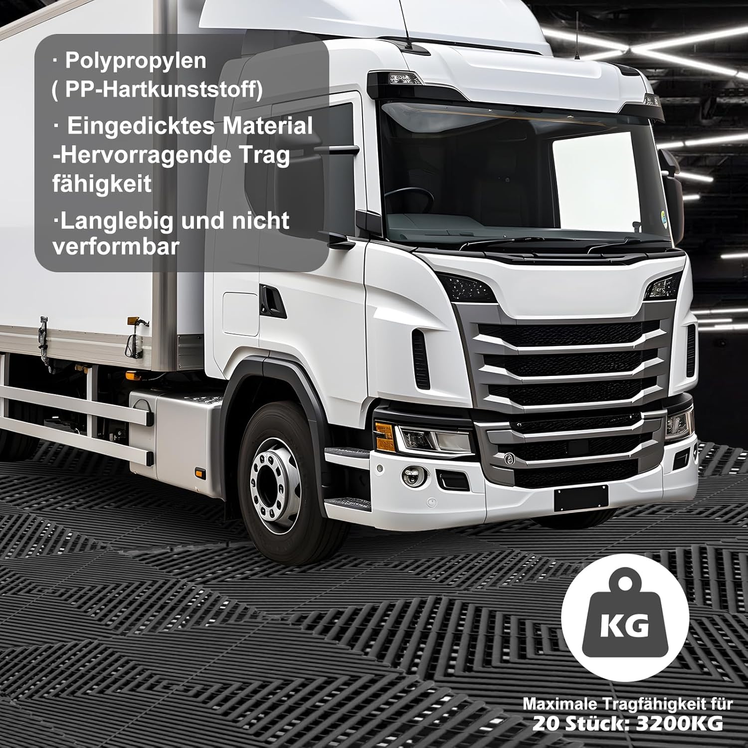 bimiti 20 ripiani in PVC da 40 x 40 cm - immagine 6