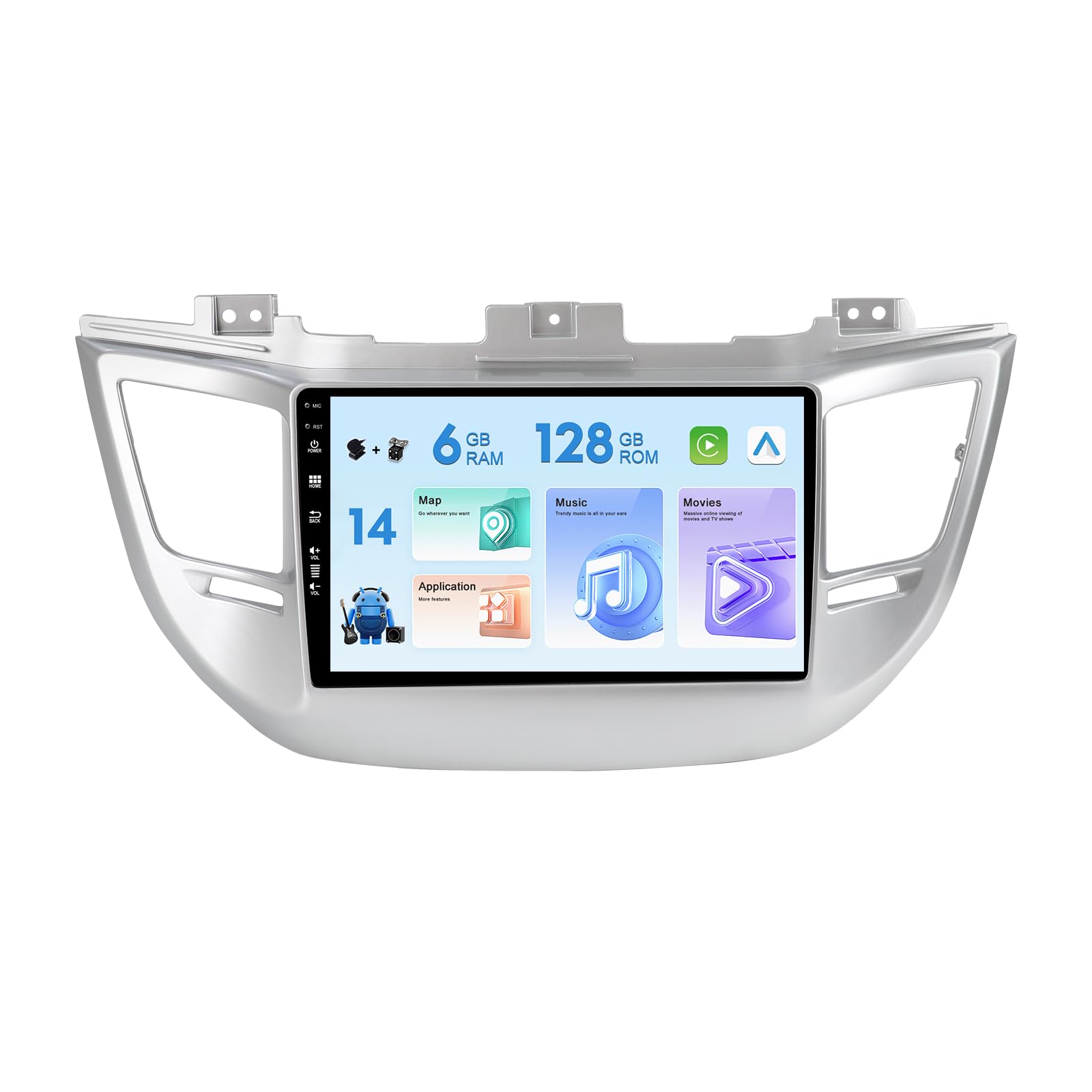 Autoradio Android 6G+128G per Hyundai Tucson 3 2014-2018