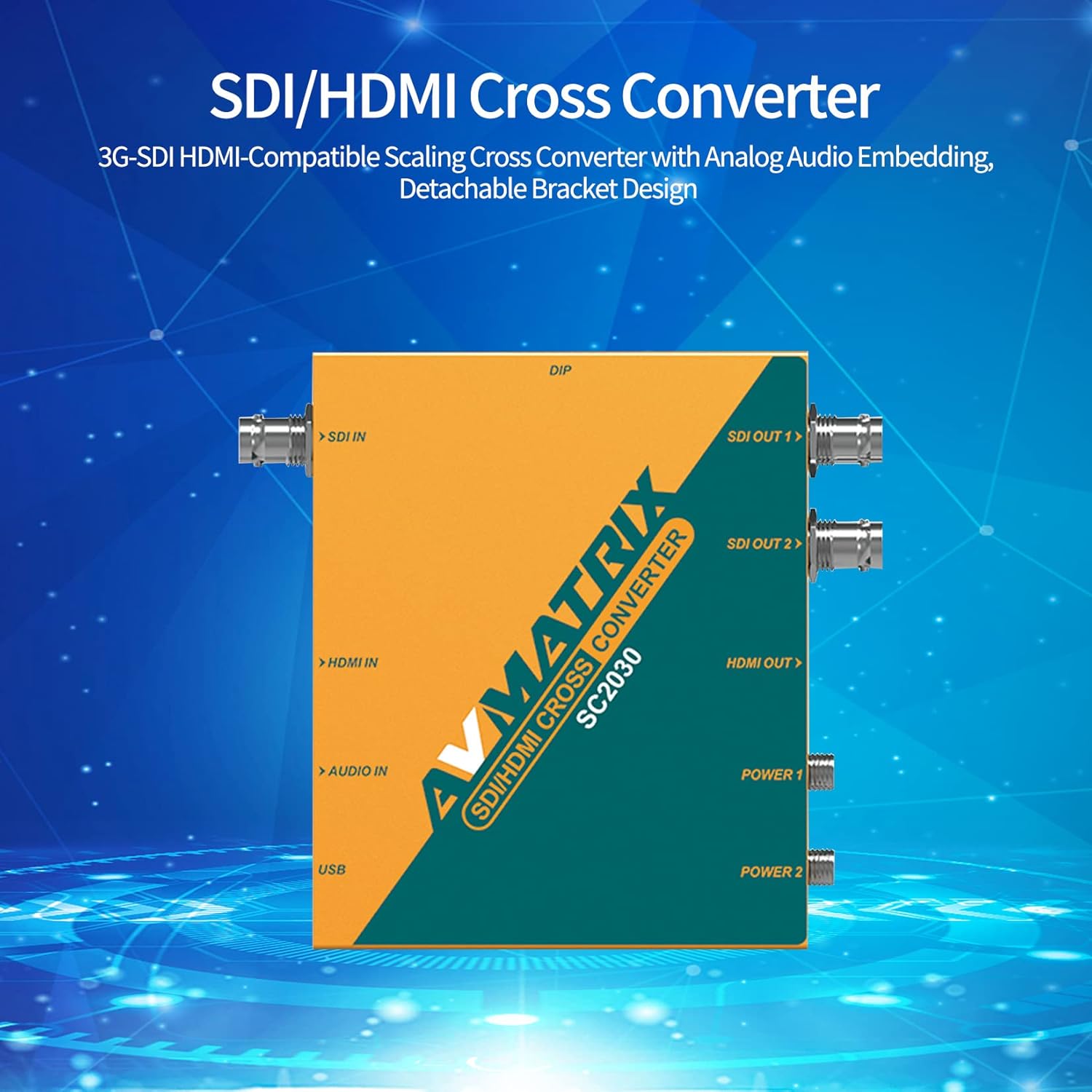 Avmatrix SC2030 - Convertitore SDI a HDMI - immagine 2