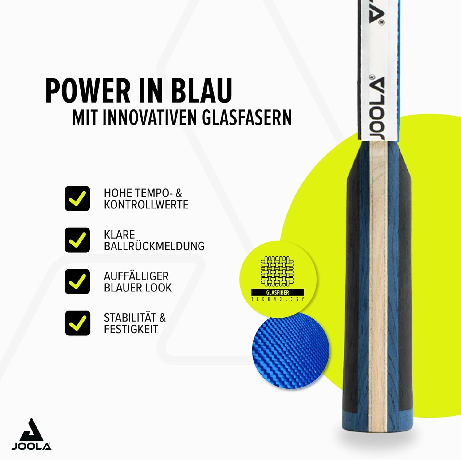 Joola Racchetta da ping pong White Infinity GL - immagine 2