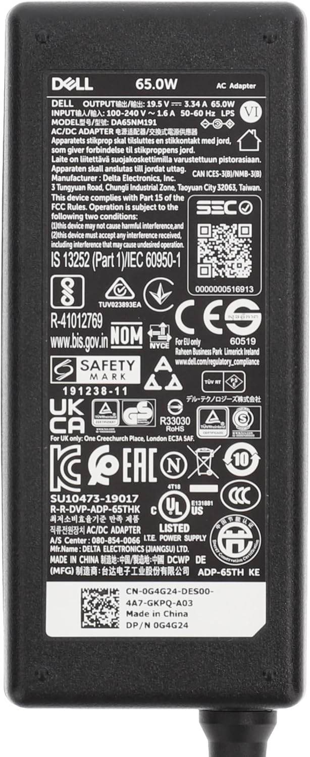 Dell Inspiron 15 (7506) Originale Alimentatore 65 Watt - immagine 2