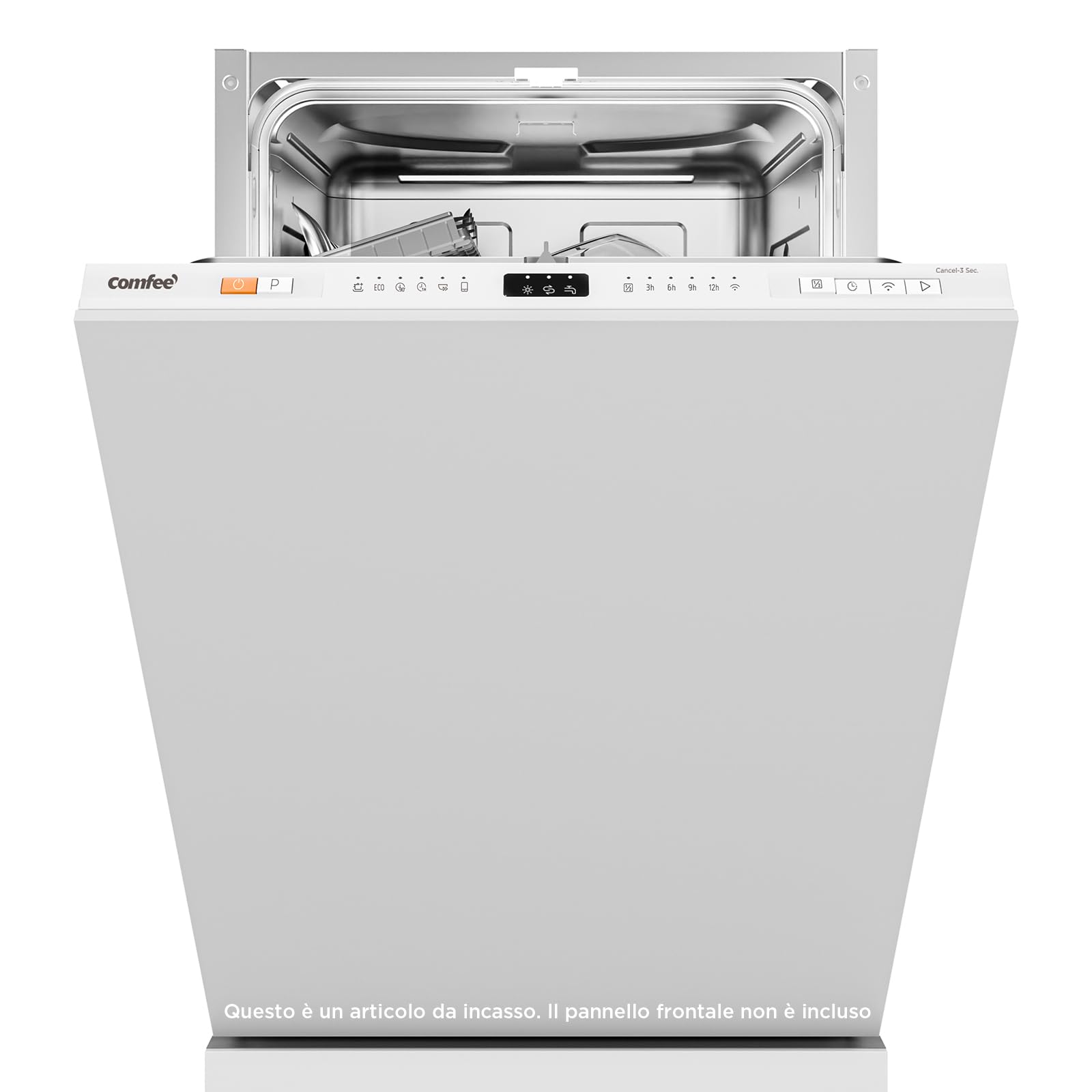 Comfee' CDWPB1215P-W Lavastoviglie da Incasso 12 Coperti