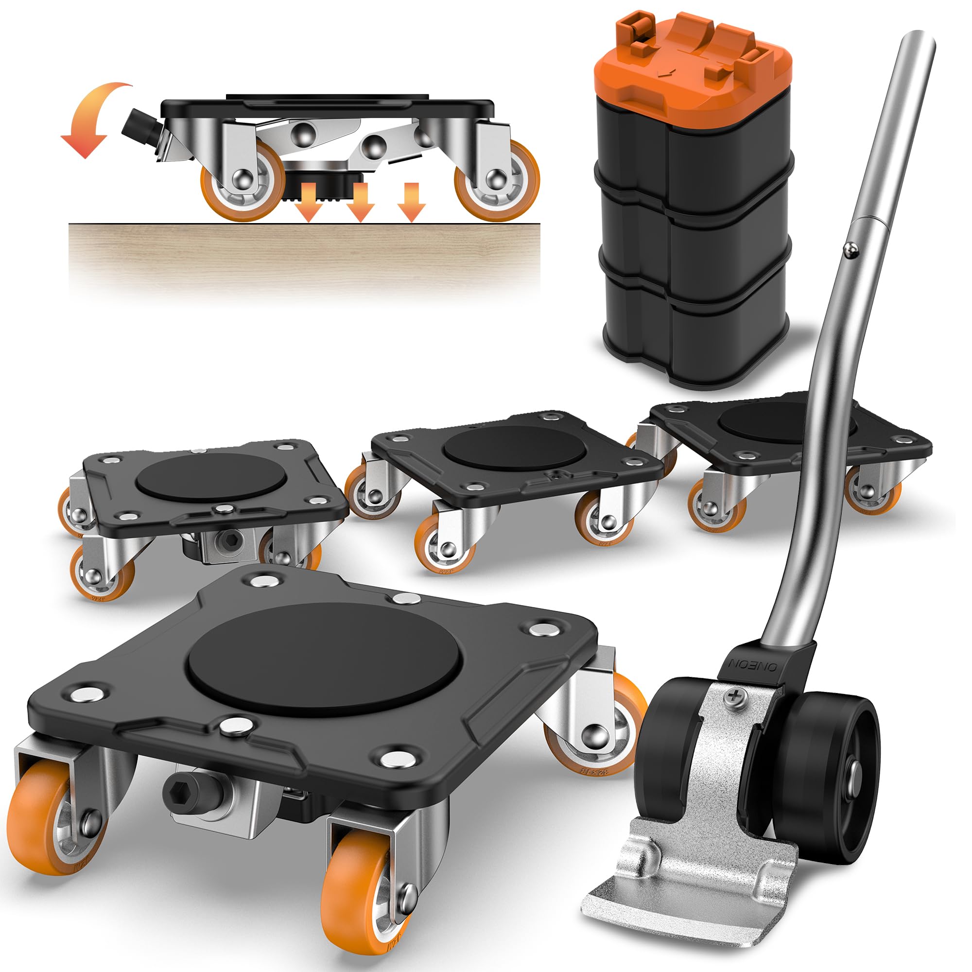 Oneon Mobili Mover Plus Parked Edition con Sollevatore | Velz