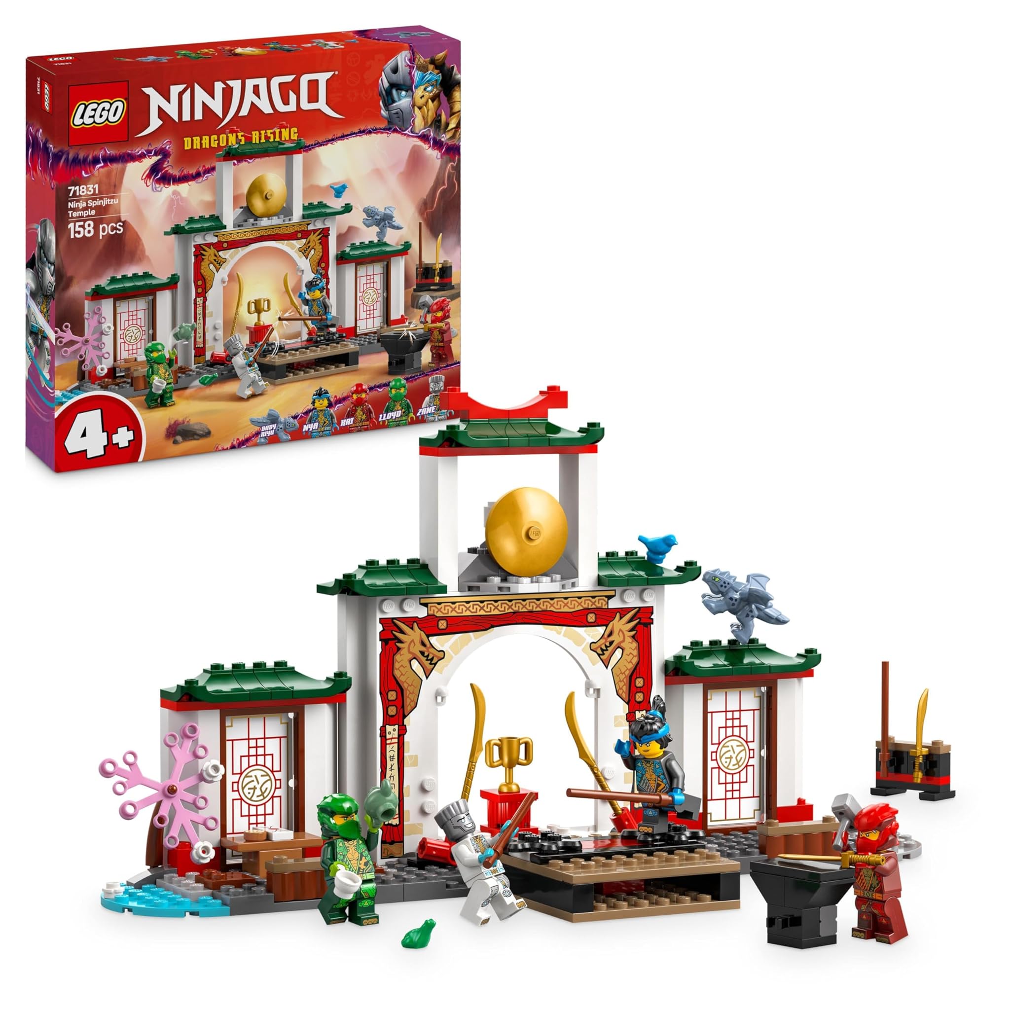 Lego NINJAGO Tempio dello Spinjitzu Ninja - Playset 71831