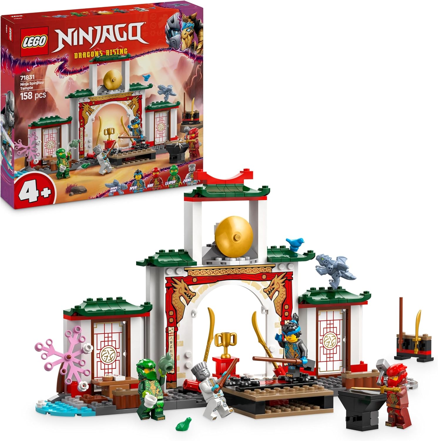 Lego NINJAGO Tempio dello Spinjitzu Ninja - Playset 71831 - immagine 1