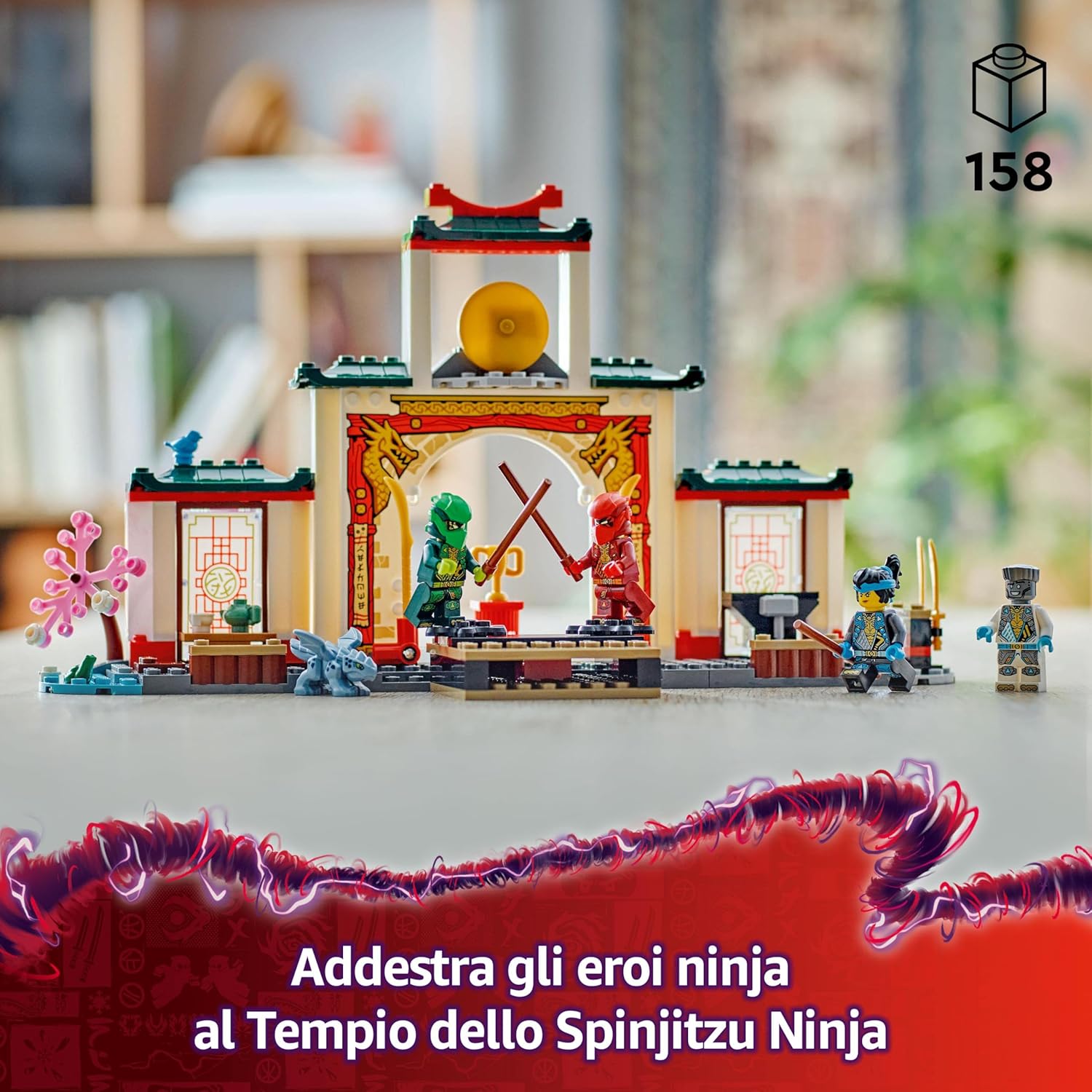 Lego NINJAGO Tempio dello Spinjitzu Ninja - Playset 71831 - immagine 2