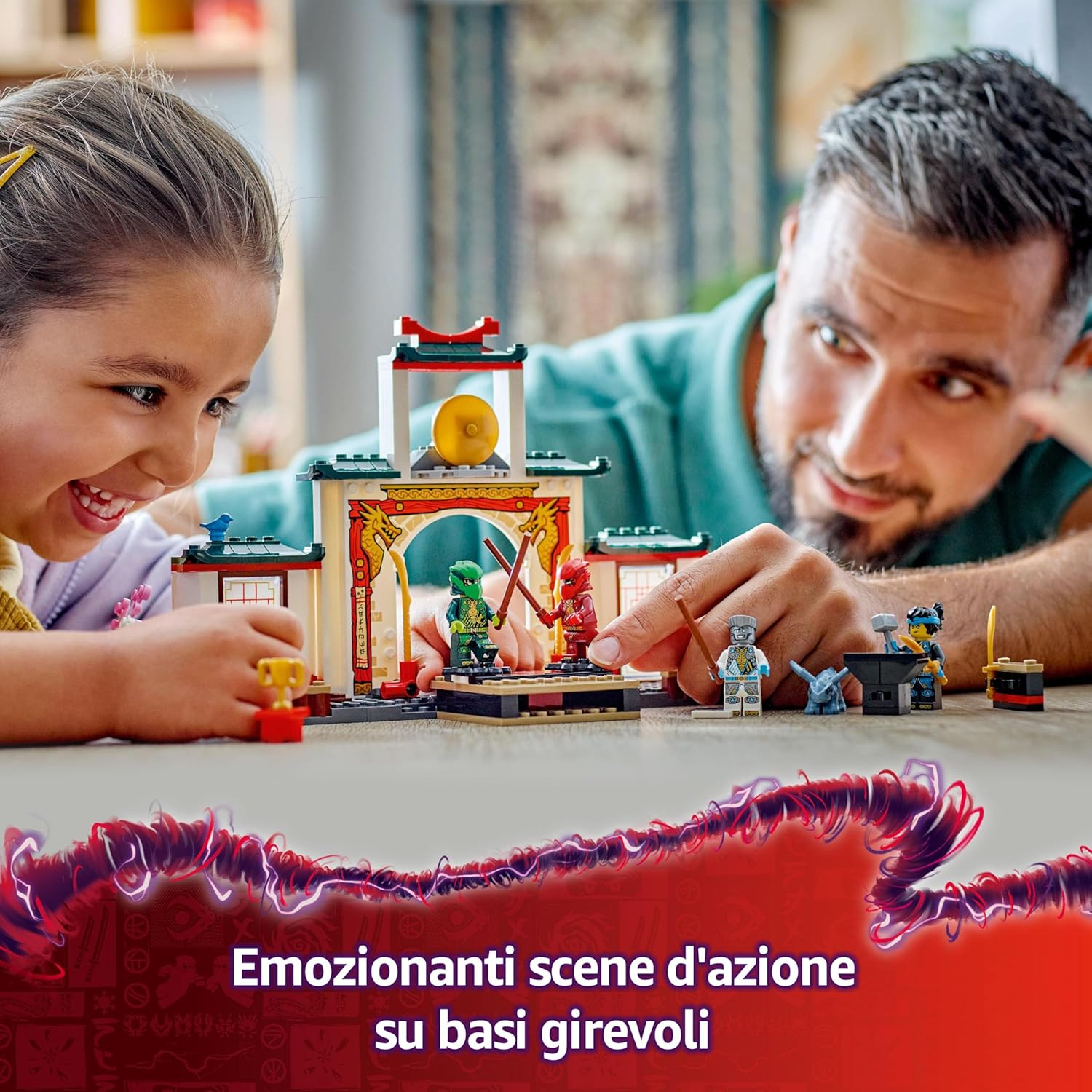 Lego NINJAGO Tempio dello Spinjitzu Ninja - Playset 71831 - immagine 5