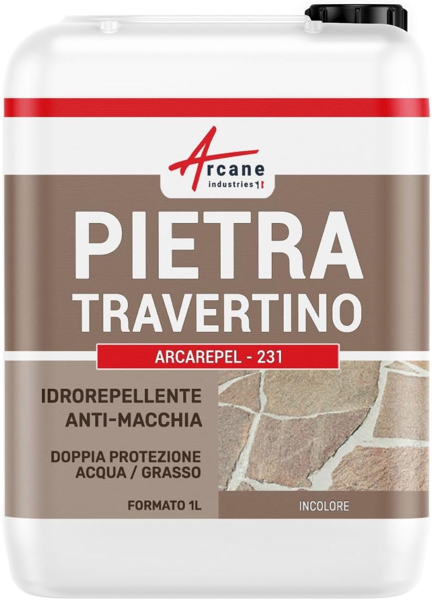 Arcane Industries ARCAREPEL - Impermeabilizzante Travertino 1L