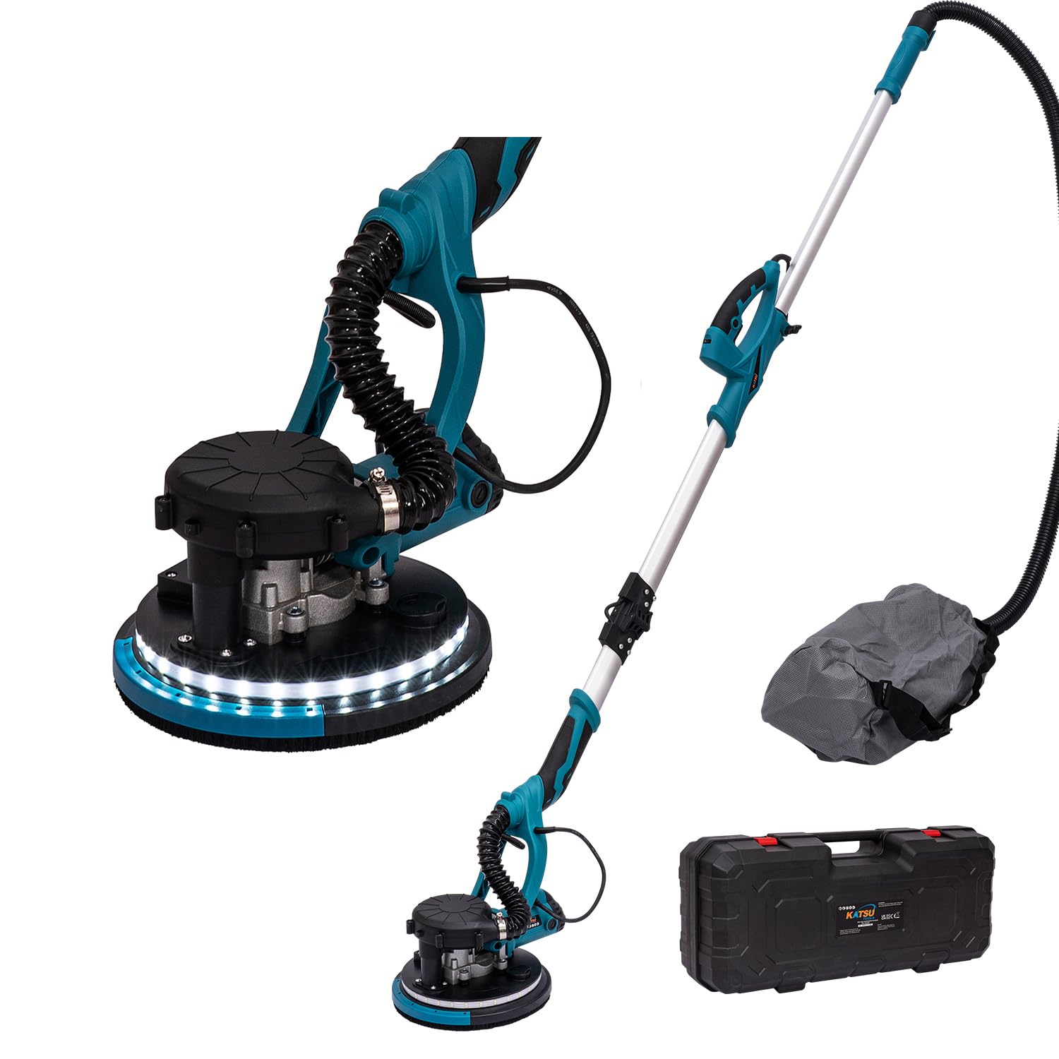 Katsu Tools Levigatrice Elettrica Cartongesso 800W