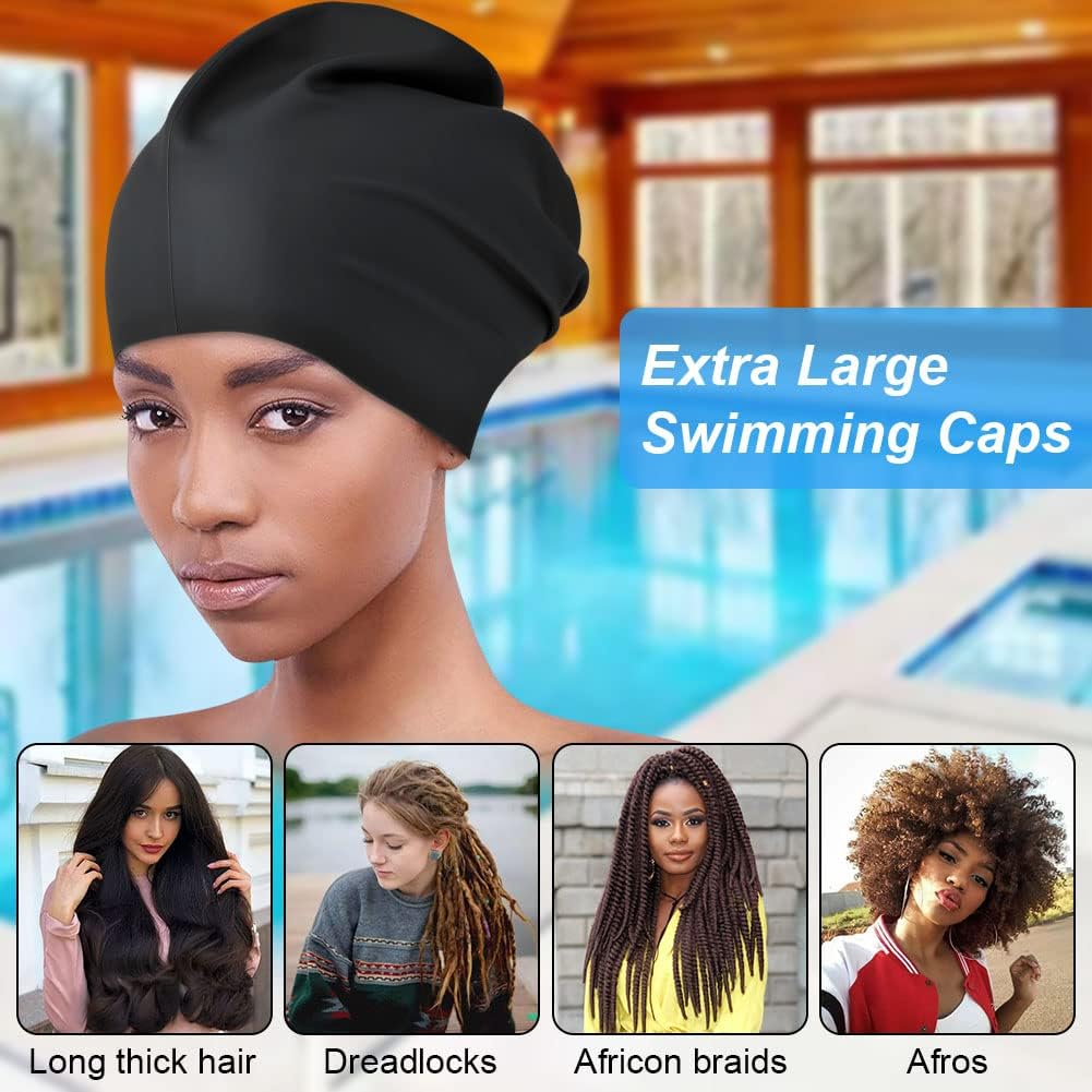 Amfun Cuffia Piscina 100% Silicone Extra Large - immagine 3