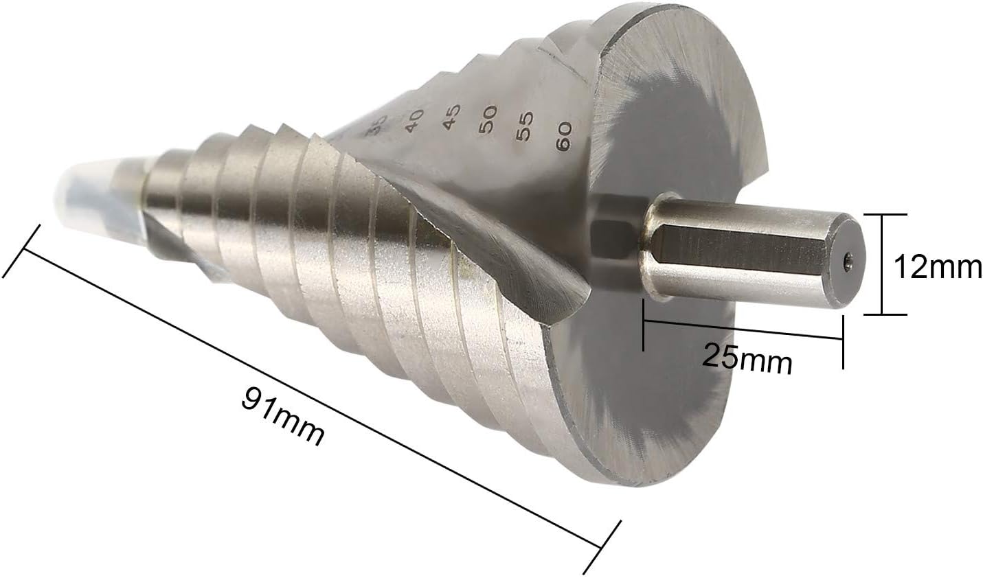 Lesoleil Punte Trapano Gradino HSS Ø6-60 mm - immagine 5