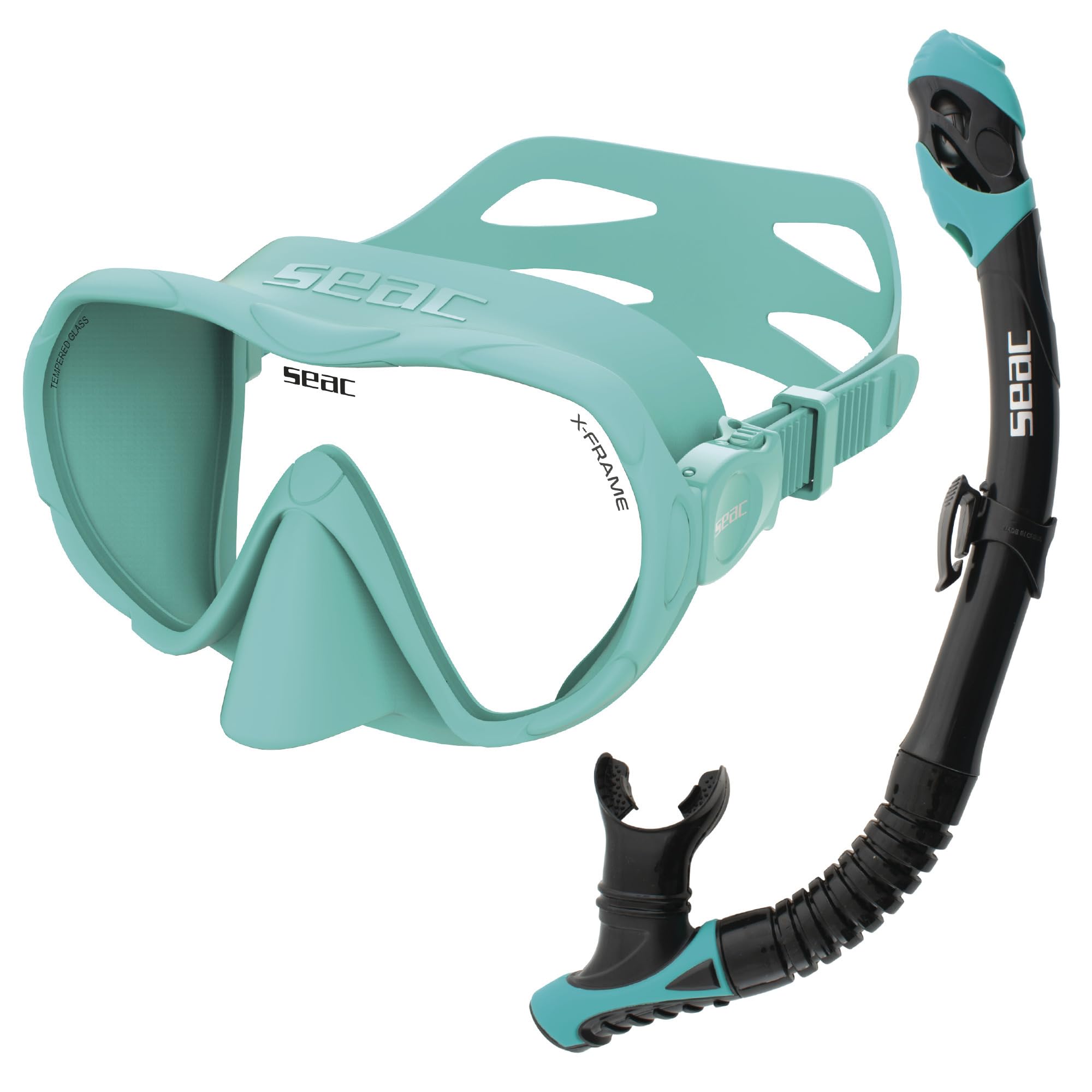 Seac Set Bis X-Frame Dry - Set Snorkeling Adulto