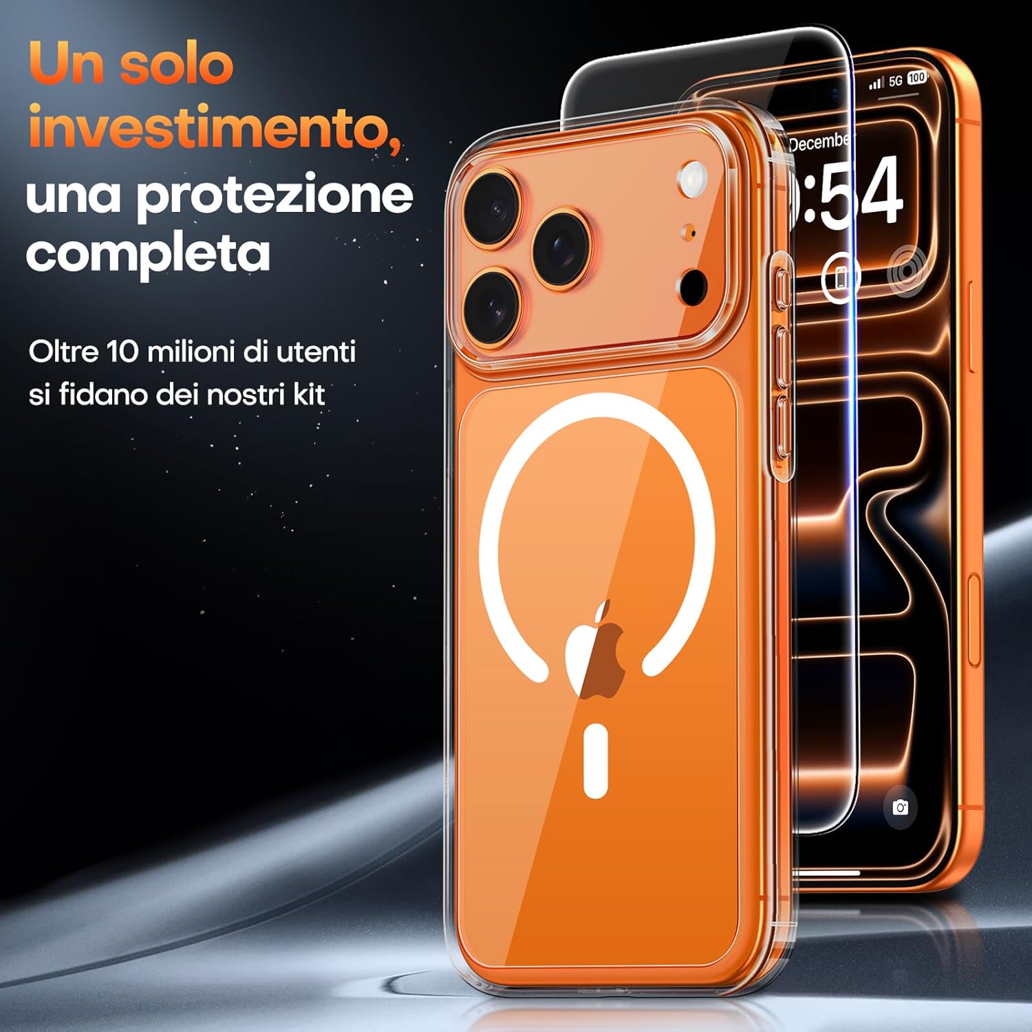 Tauri Cover Trasparente per iPhone 17 Pro - immagine 3