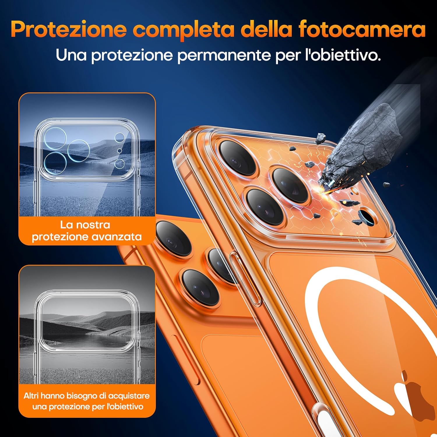 Tauri Cover Trasparente per iPhone 17 Pro - immagine 6