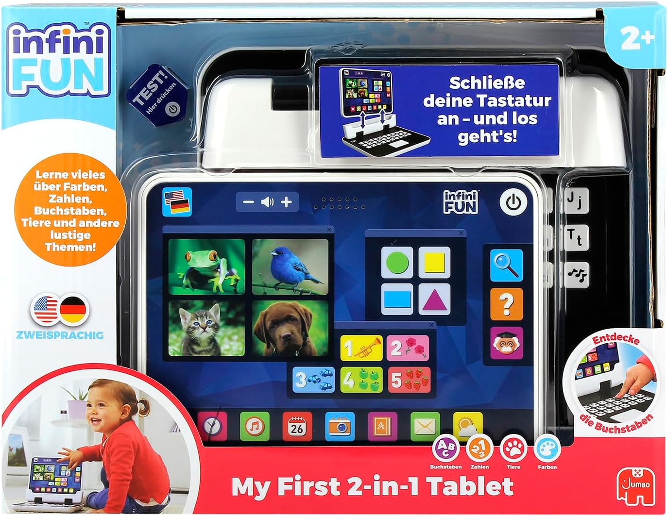 INFINI FUN - Il Mio Primo Tablet 2 in 1 - immagine 1