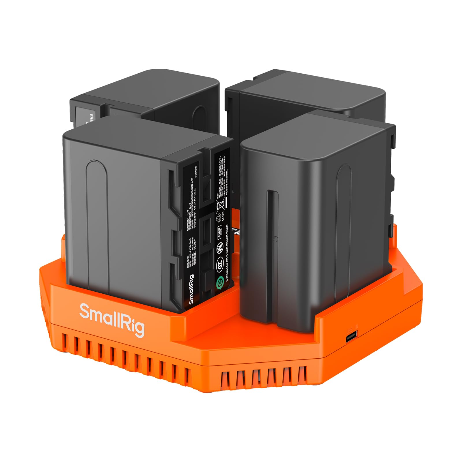 Smallrig Batterie per Fotocamera con Ricarica Rapida PD 100W