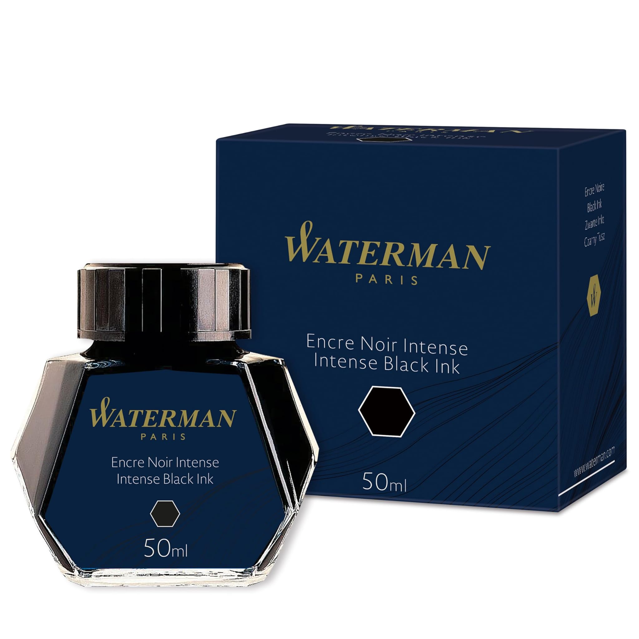 Waterman Inchiostro per Penna Stilografica - Nero Intenso