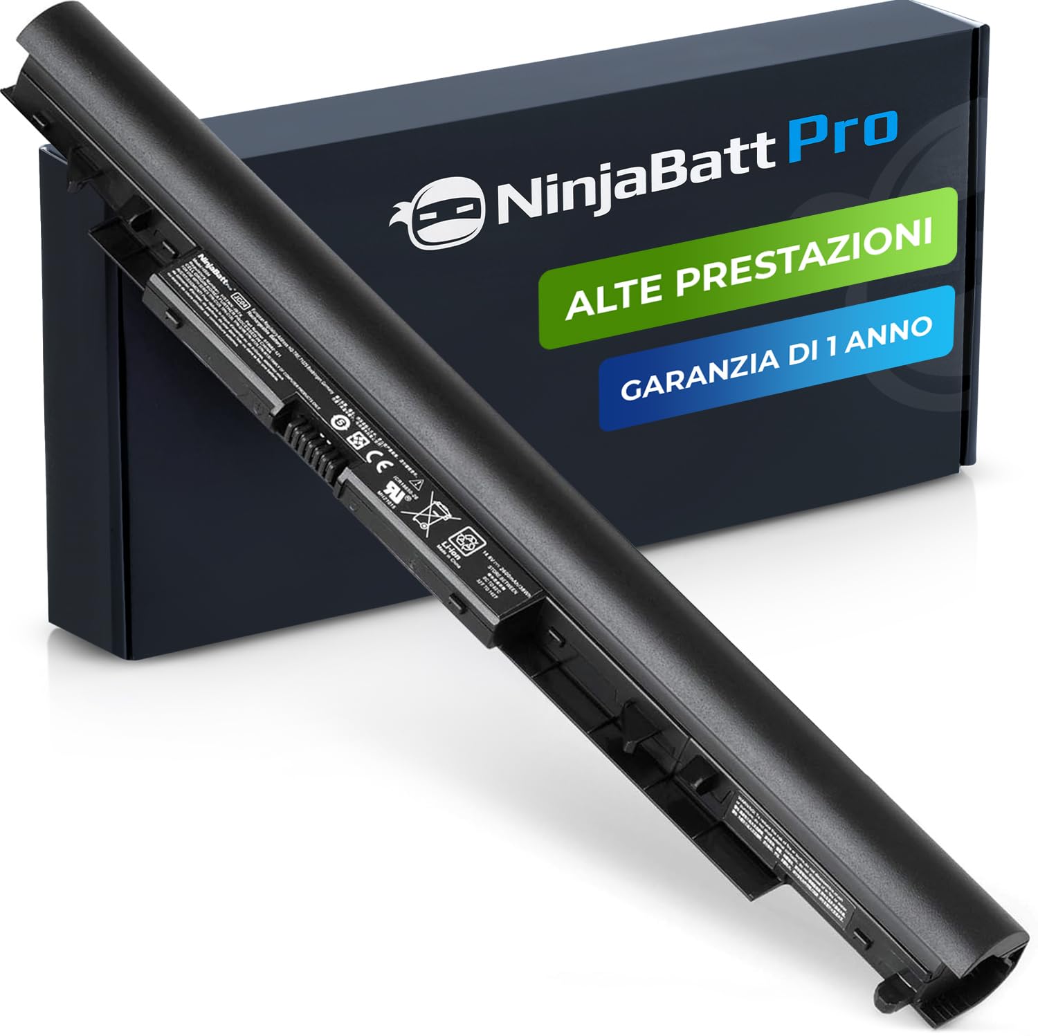Ninjabatt Pro Batteria JC03 JC04 per HP Pavilion