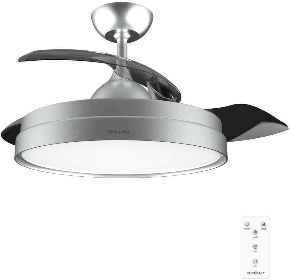 Cecotec Ventilatore da Soffitto EnergySilence Aero 4280 Invisible Steel - immagine 1