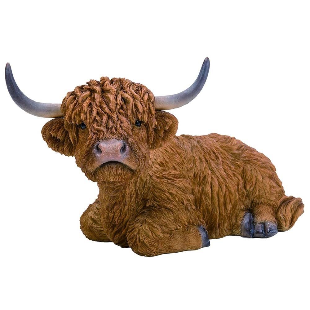 Vivid Arts - Decorazione Highland Cattle per Casa o Giardino