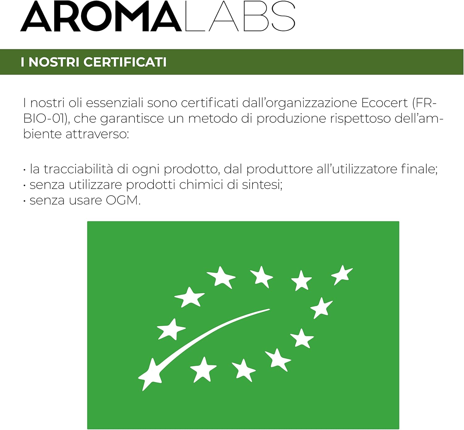 Aroma Labs Lavanda Vera BIO Olio Essenziale 30 mL - immagine 6