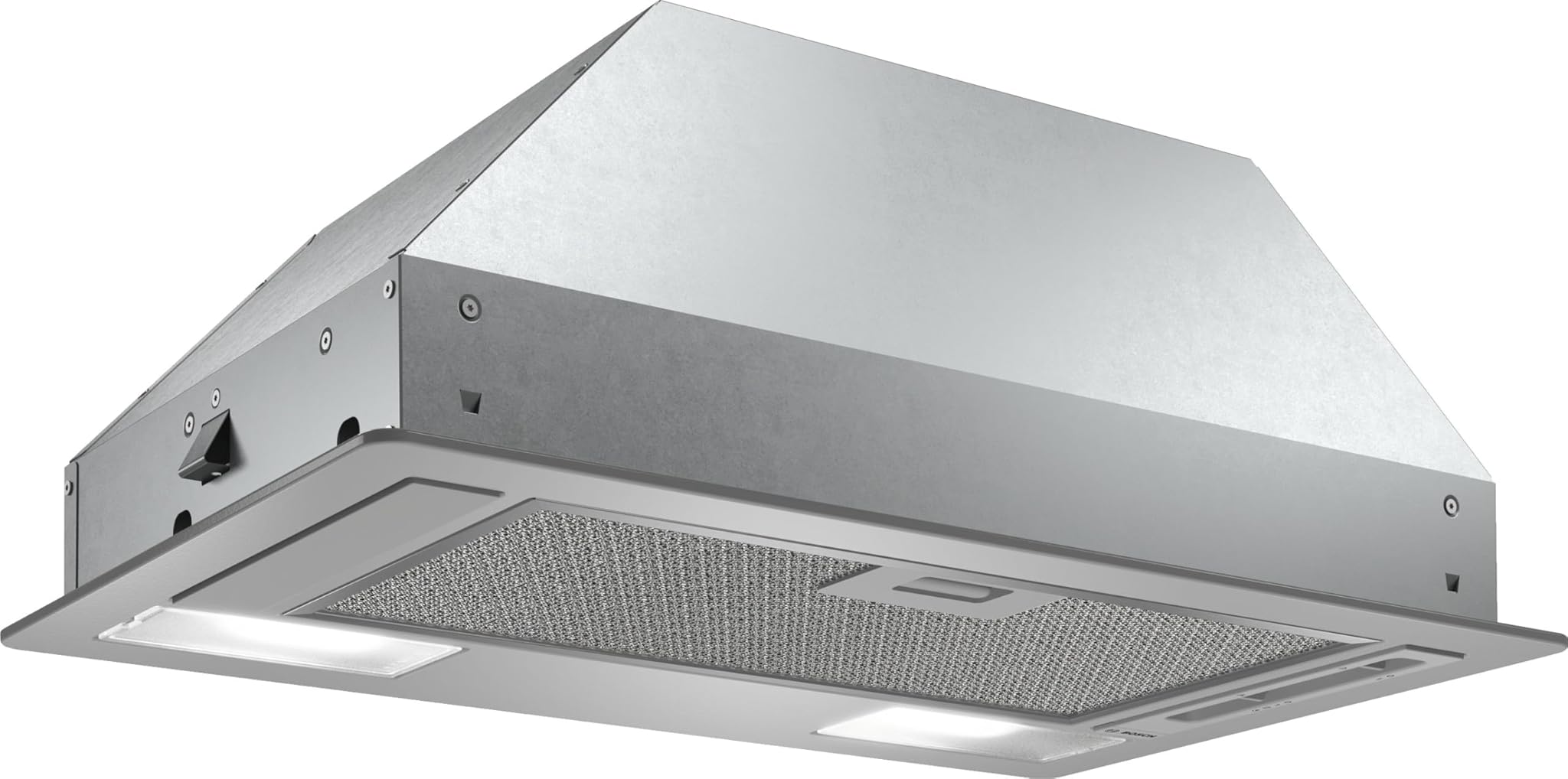 BOSCH DLN53AA70 Cappa Cucina, Acciaio Inox, 3 velocità