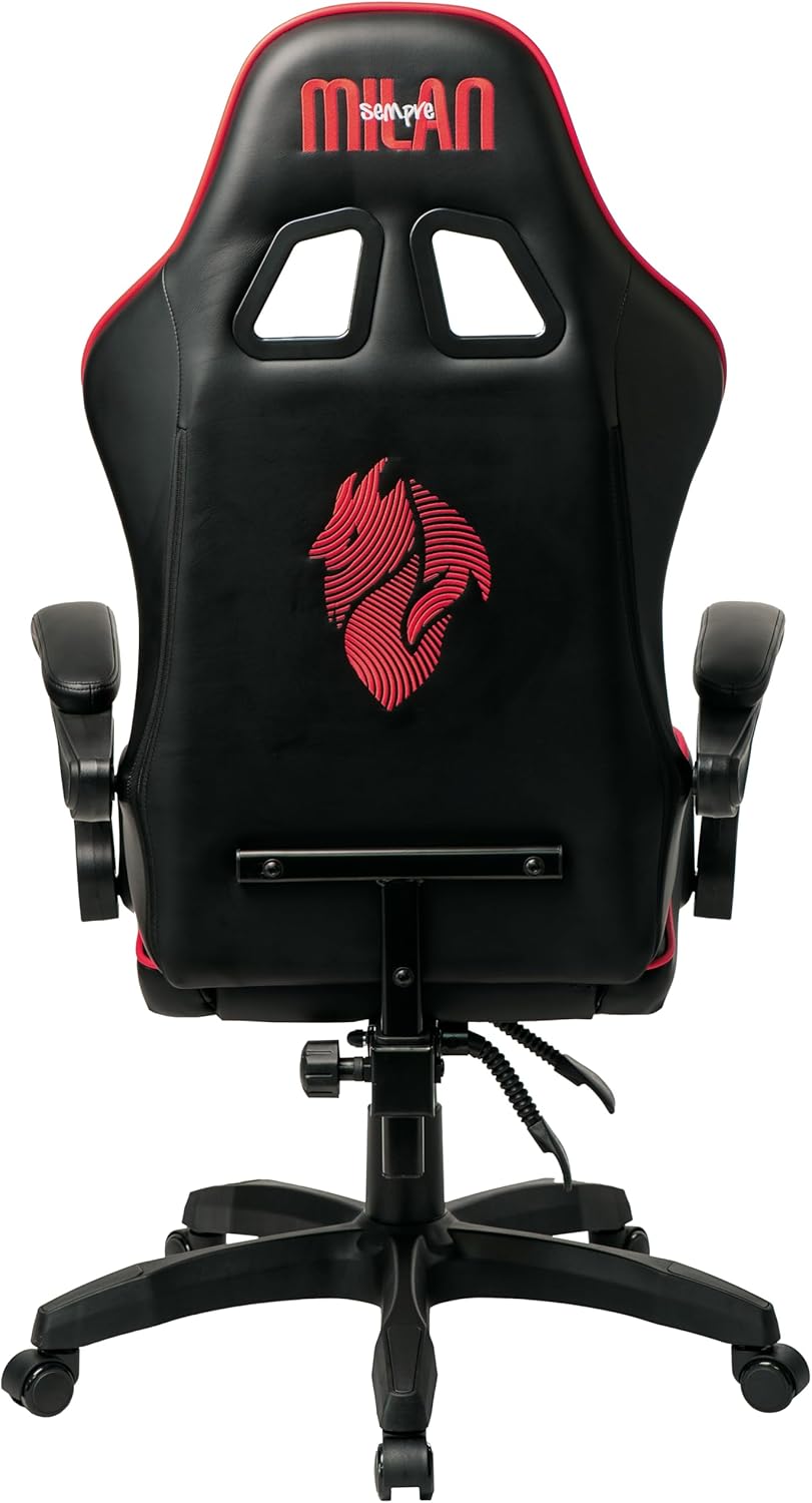 Qubick GAMING CHAIR AC MILAN DEVIL - immagine 3