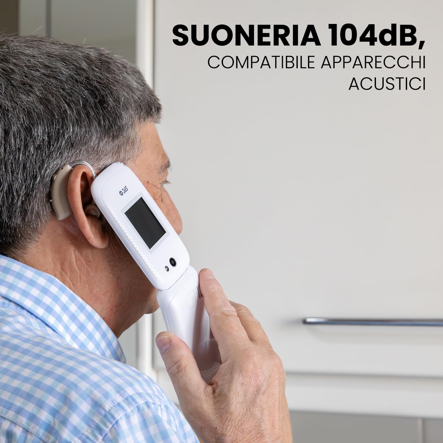 Spc Harmony 2 - Telefono Cellulare per Anziani 4G, Nero - immagine 5