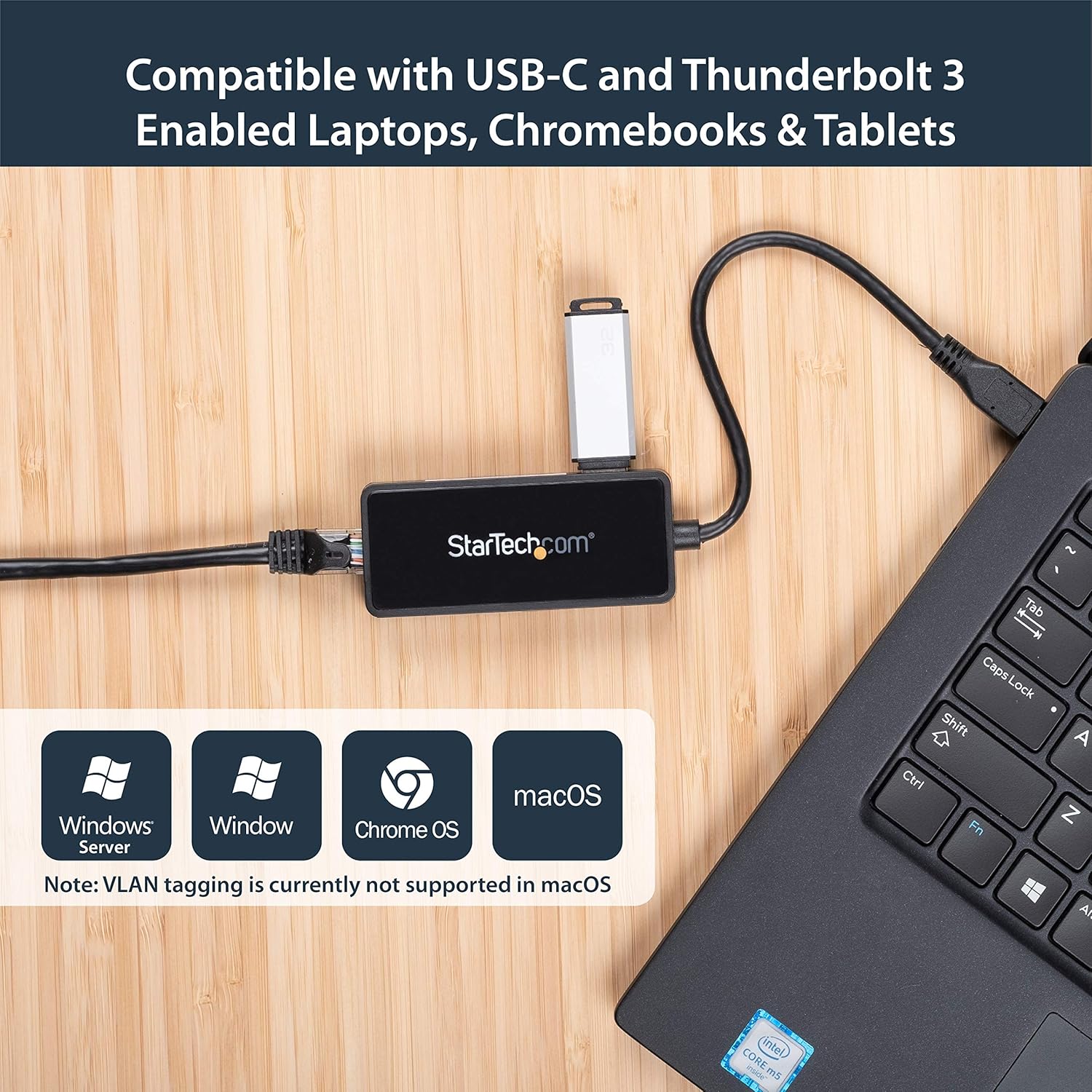Startech.com Adattatore Rete USB-C a Gigabit Ethernet - immagine 3