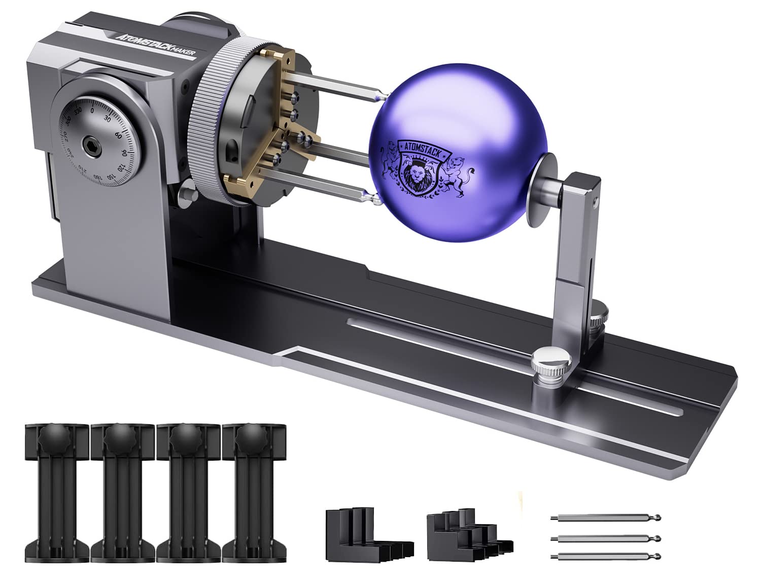 ATOMSTACK R1 Rullo Rotante Laser Asse Y 180° | Velz