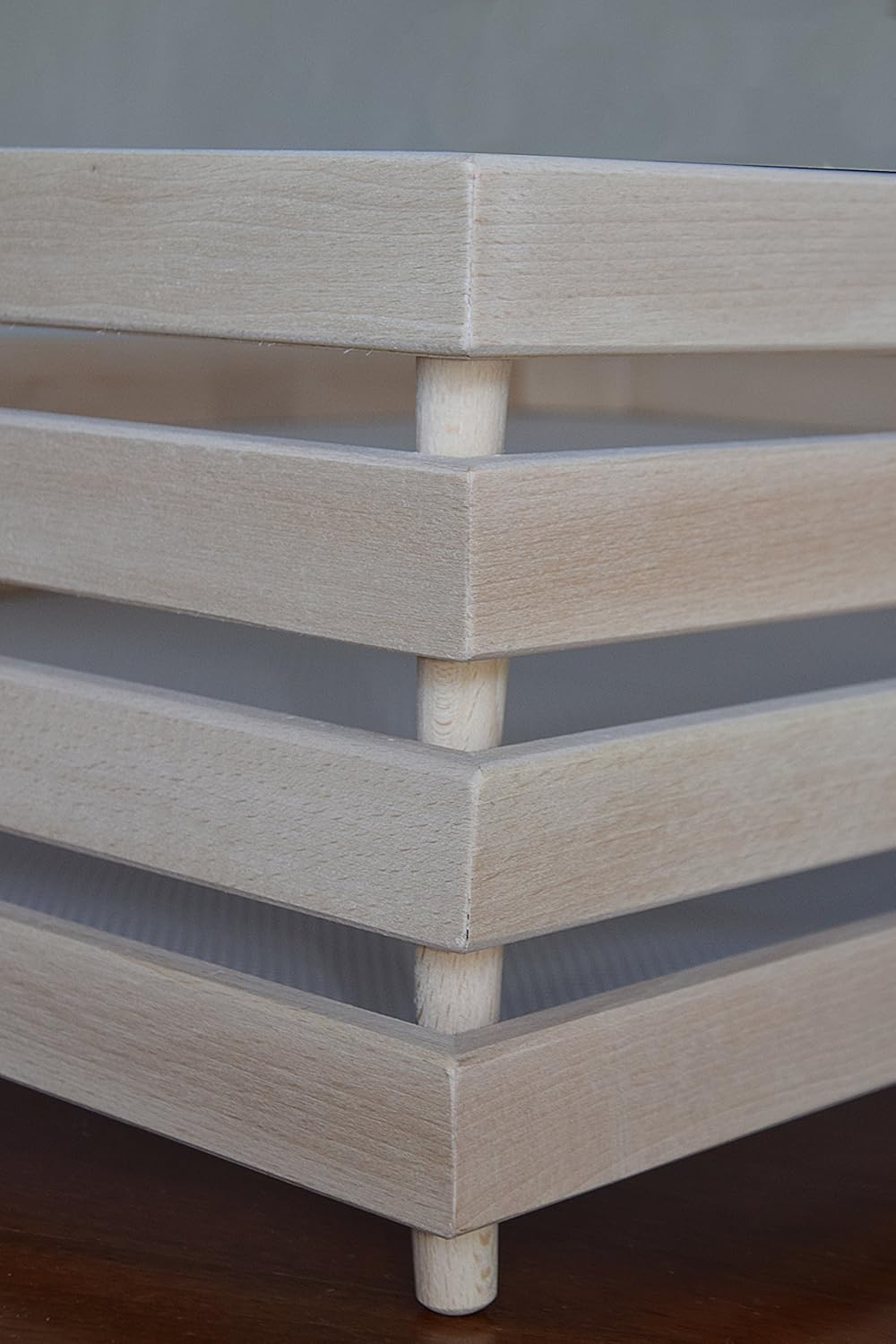 Elettro Center Art.A388 Asciuga Pasta, Legno, Marrone - immagine 3