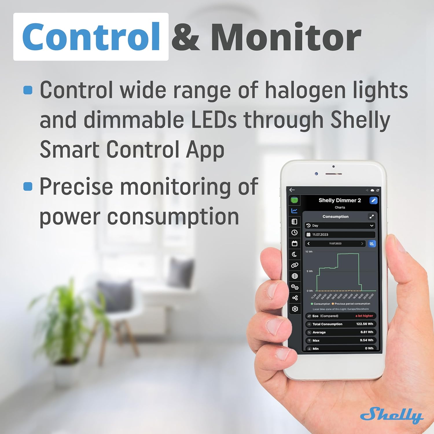 Shelly Dimmer 2 - Interruttore Varialuce Wireless Wi-Fi - immagine 4
