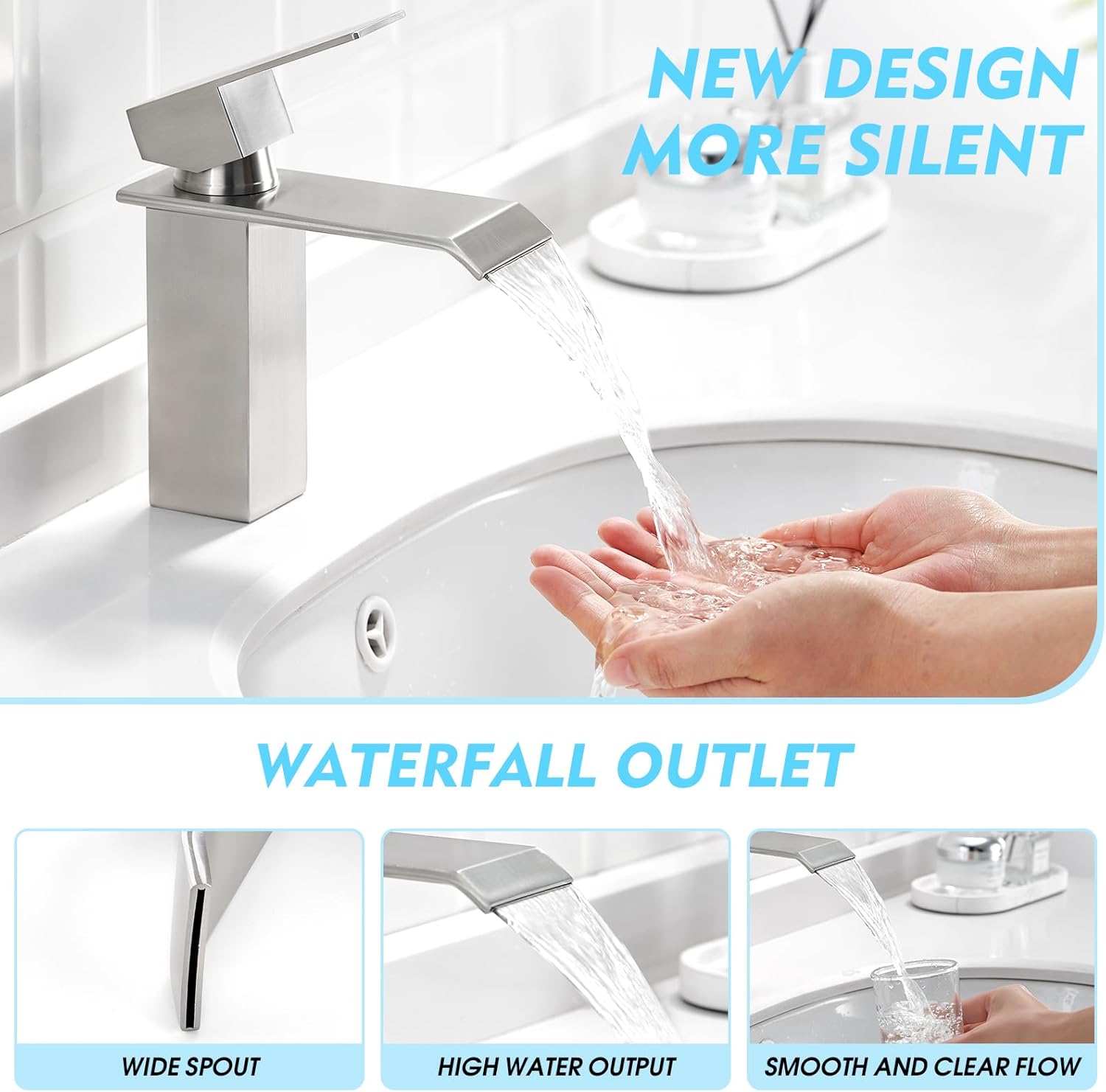 Crea Rubinetto Bagno Cascata Monocomando - immagine 3