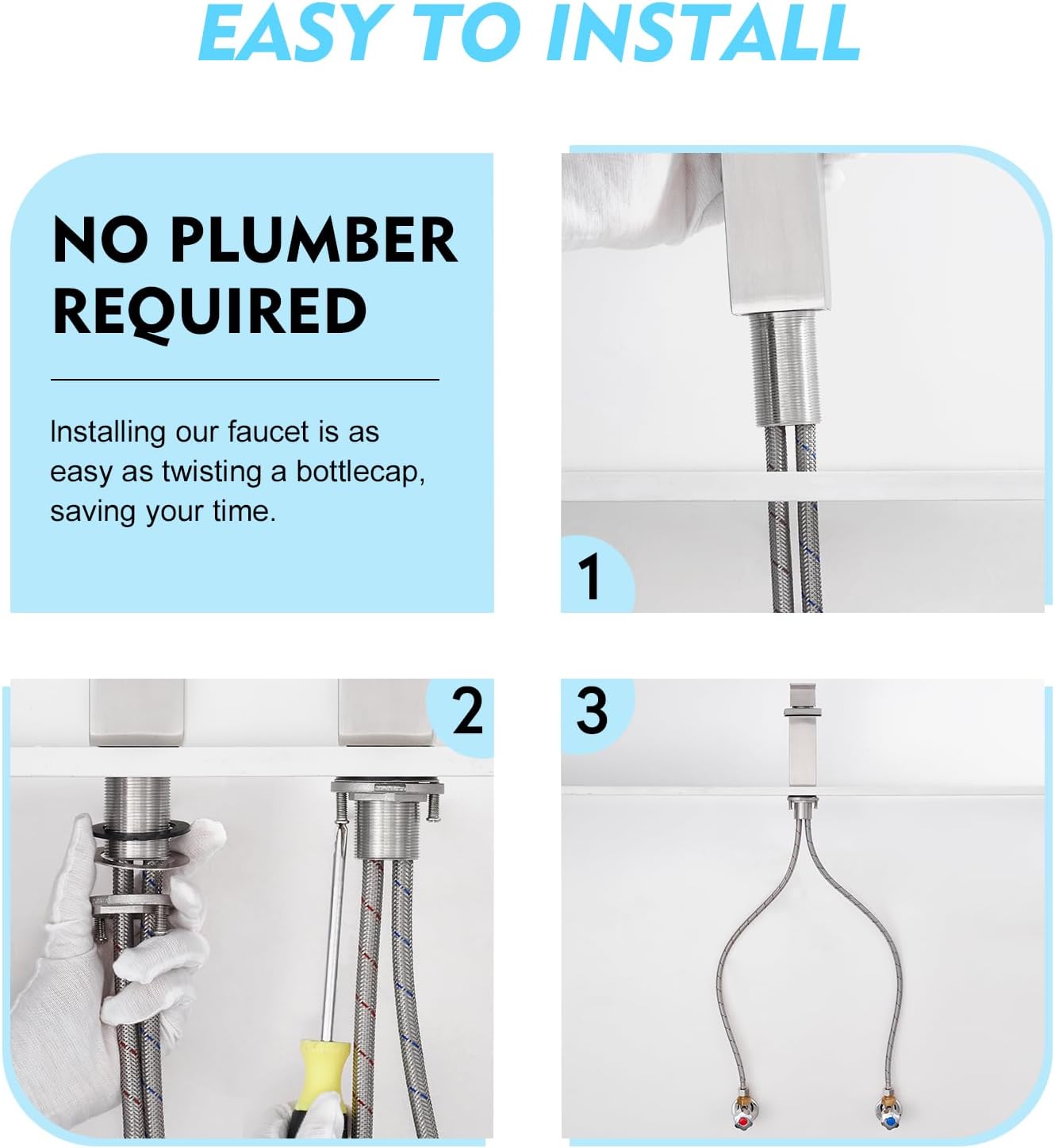 Crea Rubinetto Bagno Cascata Monocomando - immagine 5