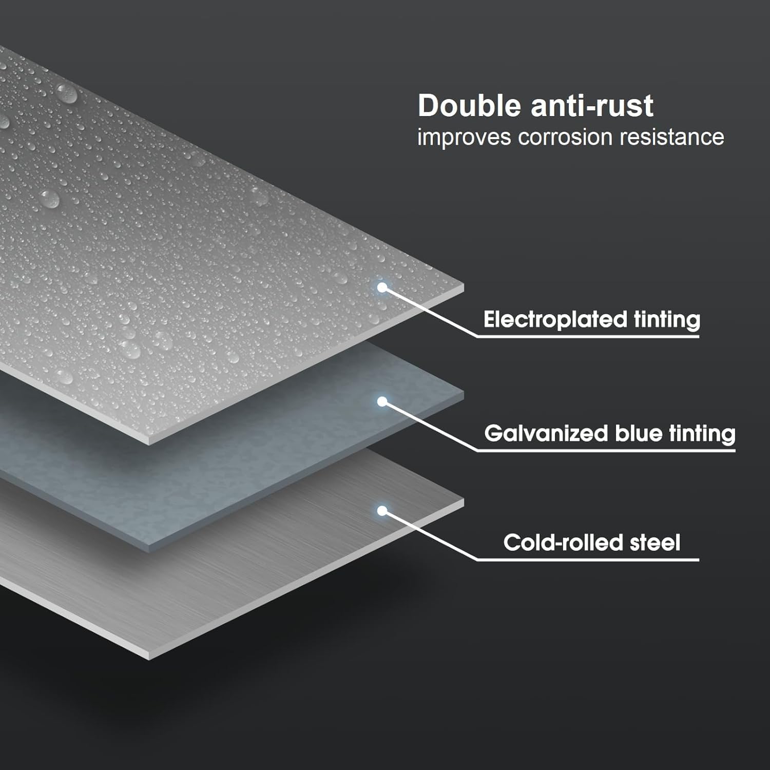 Aolisheng Guide Cassetti Estensione Completa 400mm - immagine 4