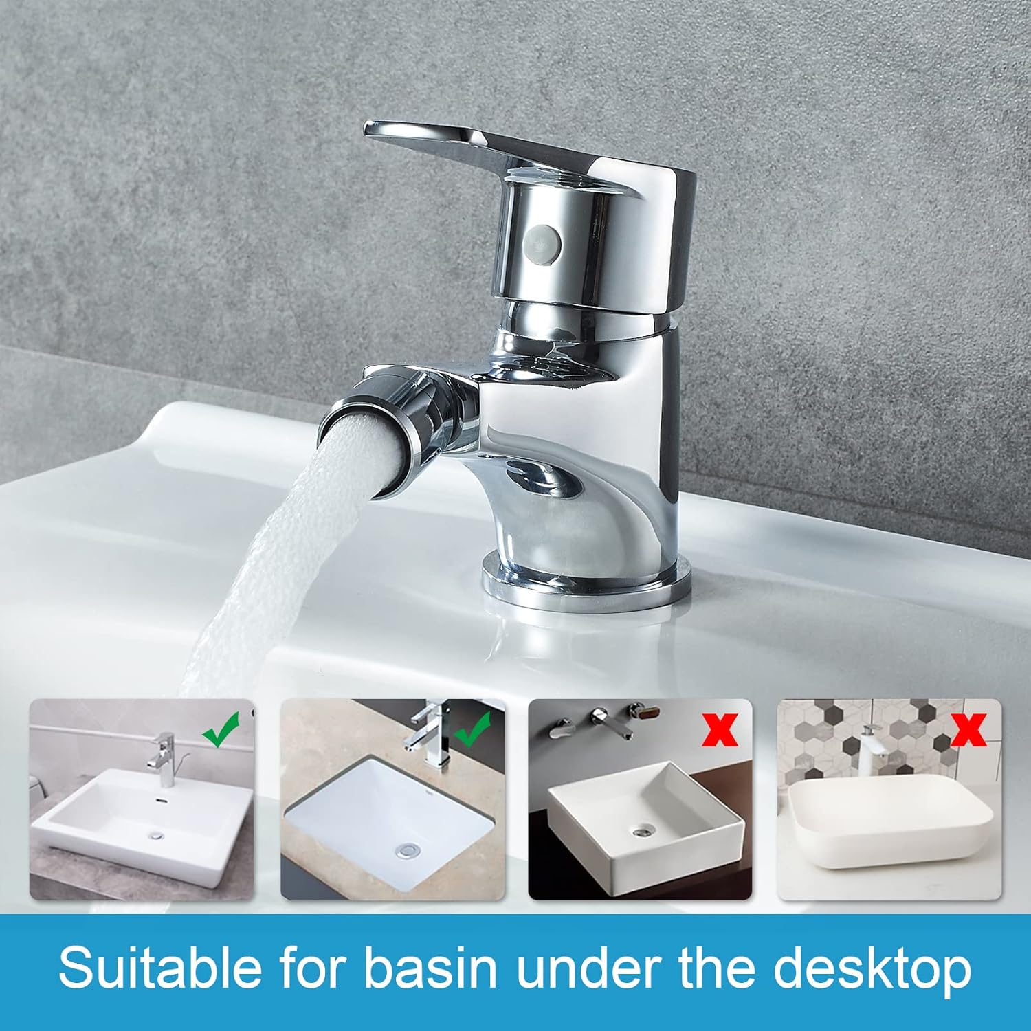 Ibergrif M15057 Star - Miscelatore Bidet Monocomando, Cromo - immagine 5