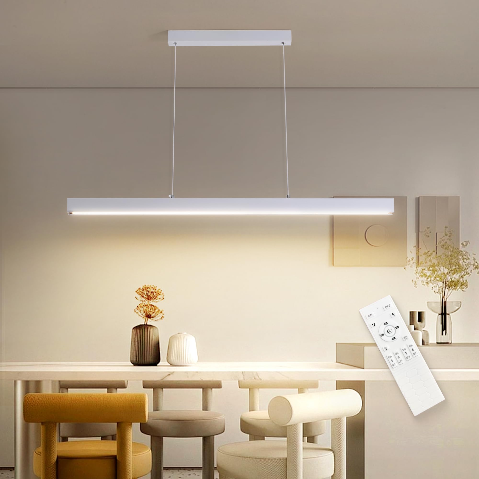 Lampada a Sospensione LED Dimmerabile 100cm con Telecomando