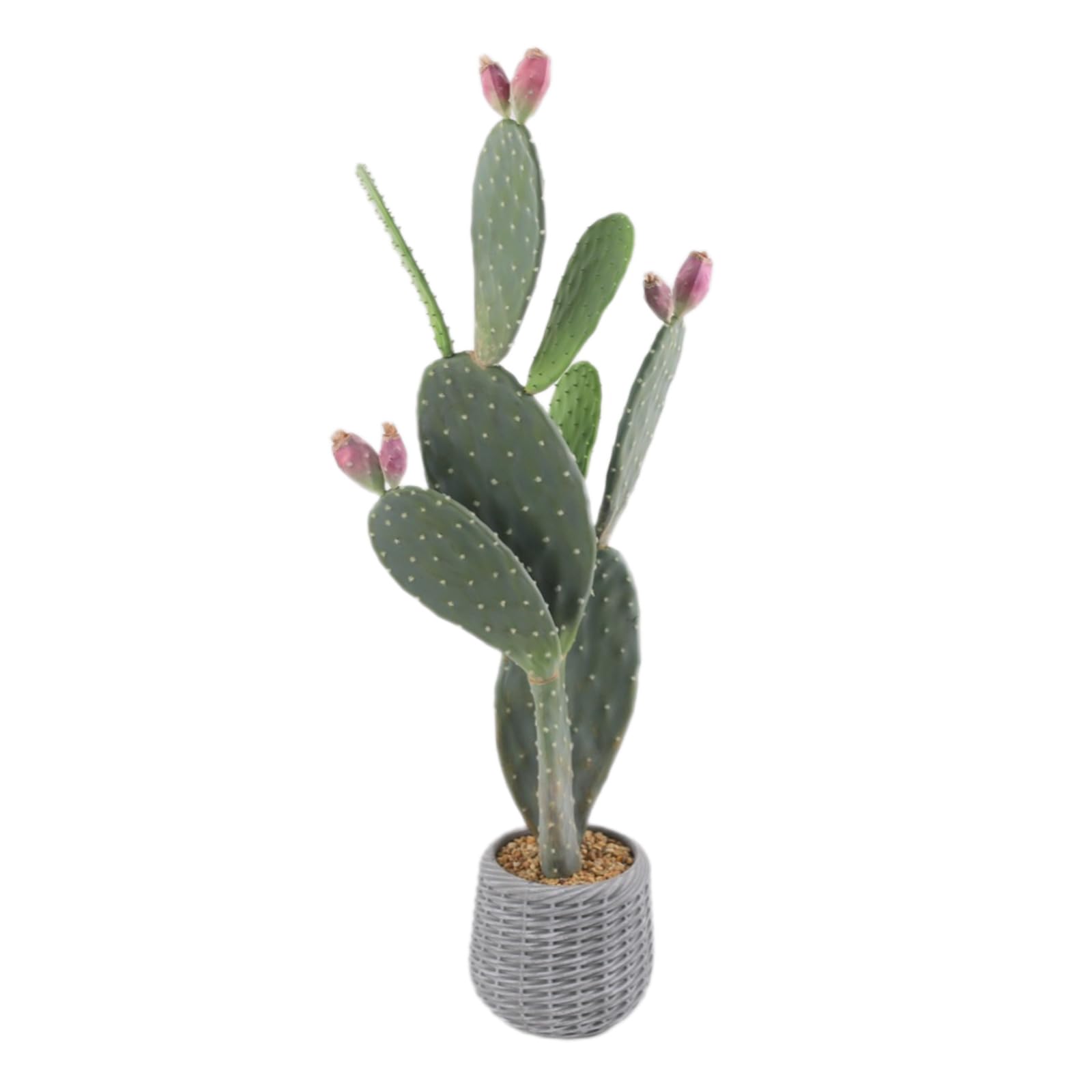 Pianta Artificiale Grande Cactus in Vaso - 106 cm