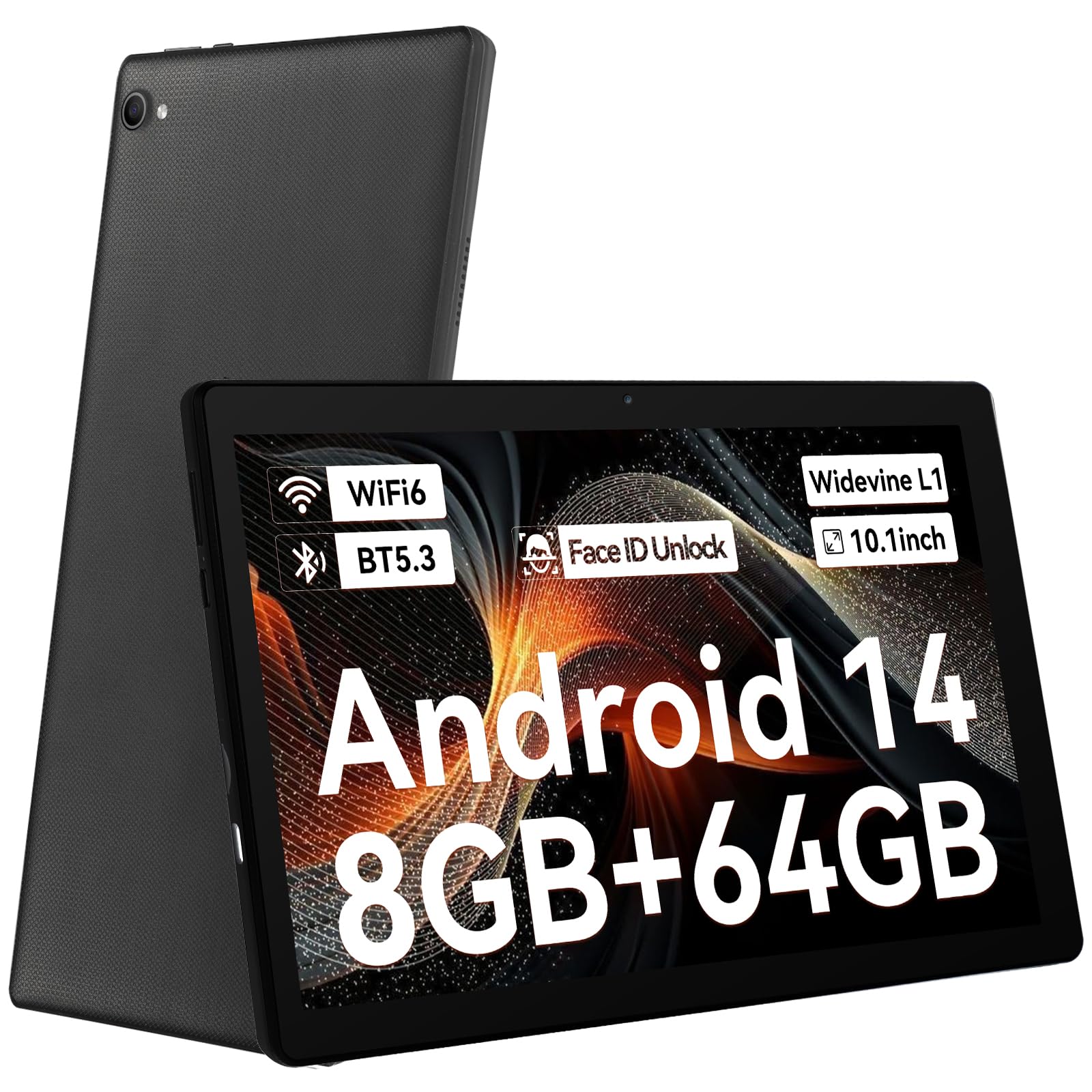 Laptok Tablet 10 Pollici Android 14 Octa-Core