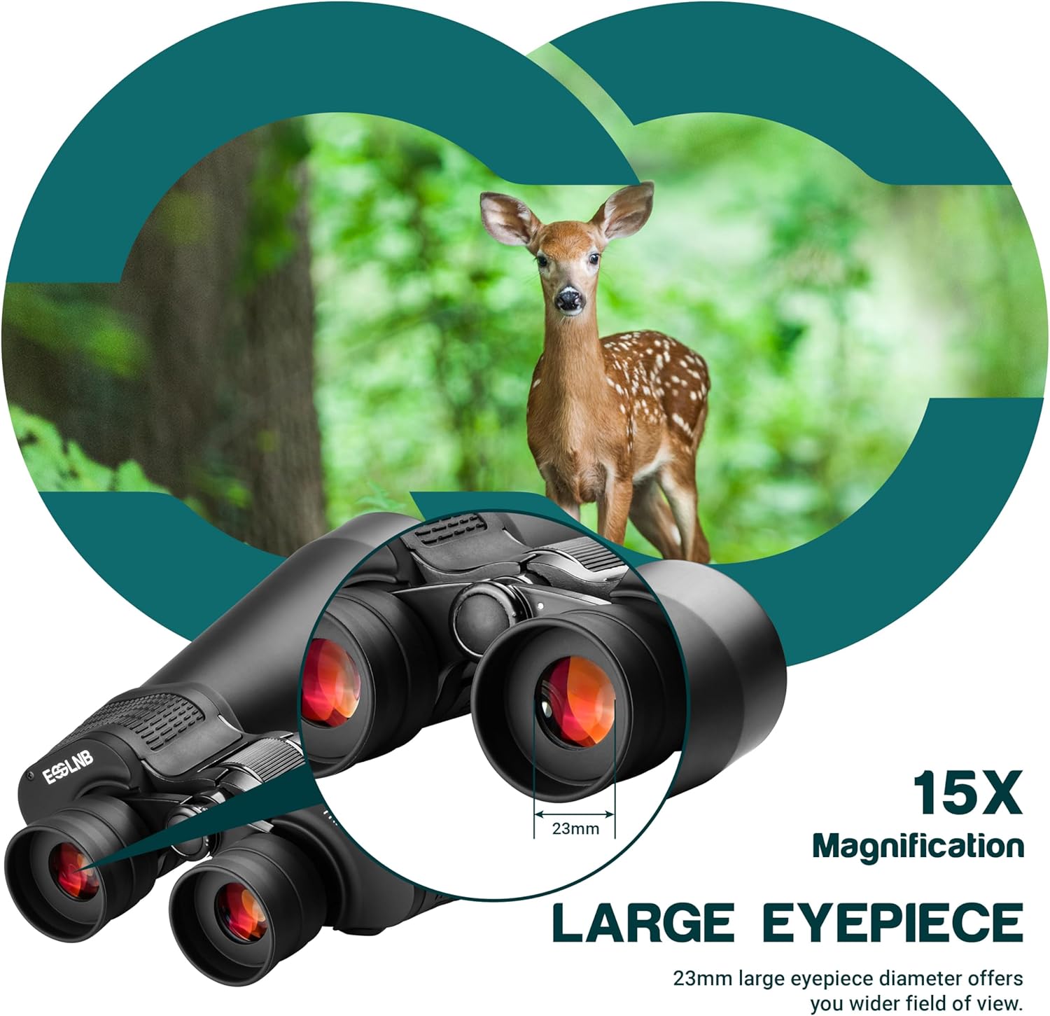 Binocolo Astronomico 15x70mm per Adulti - immagine 3